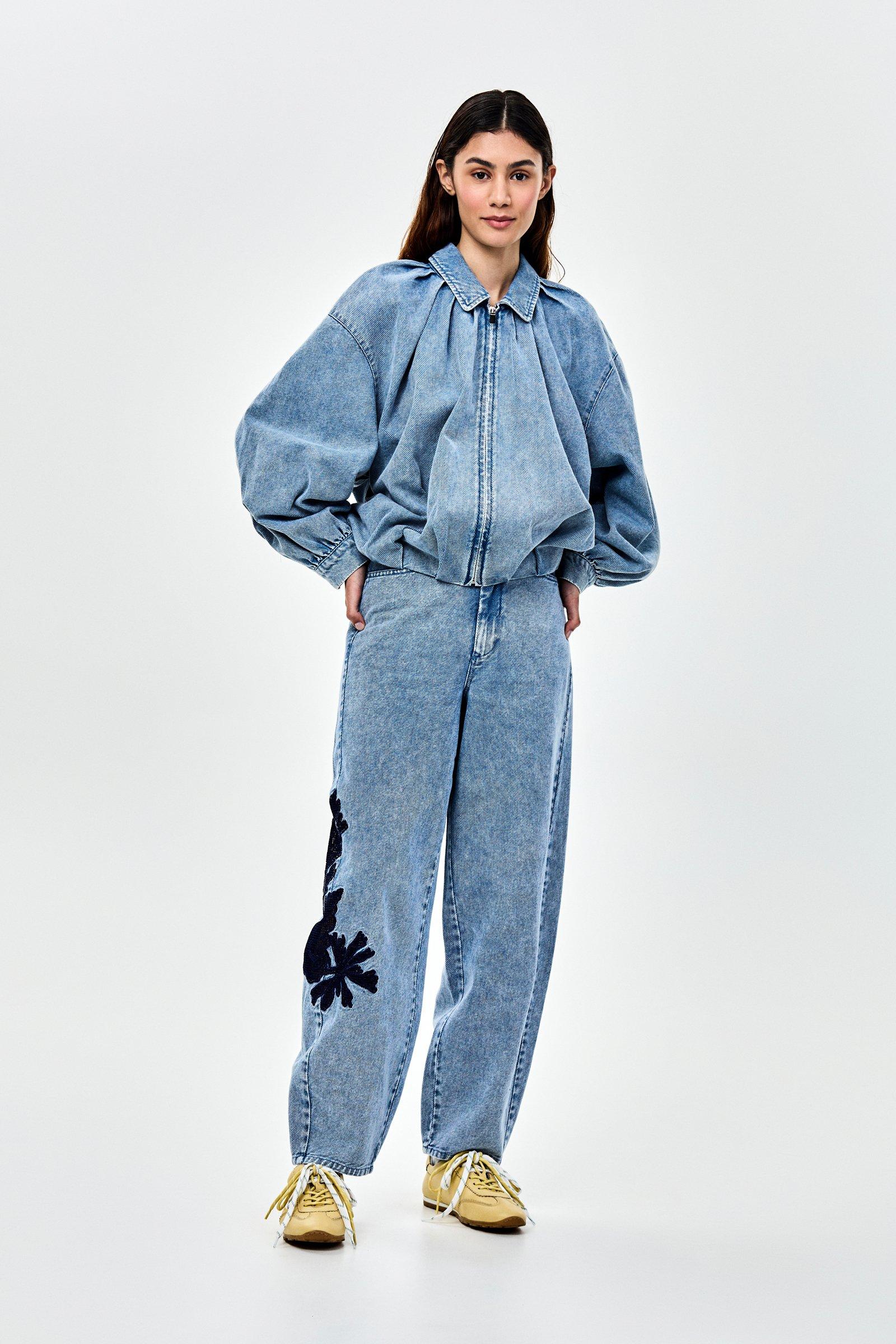 CKS - CHAMAI - veste courte - bleu clair