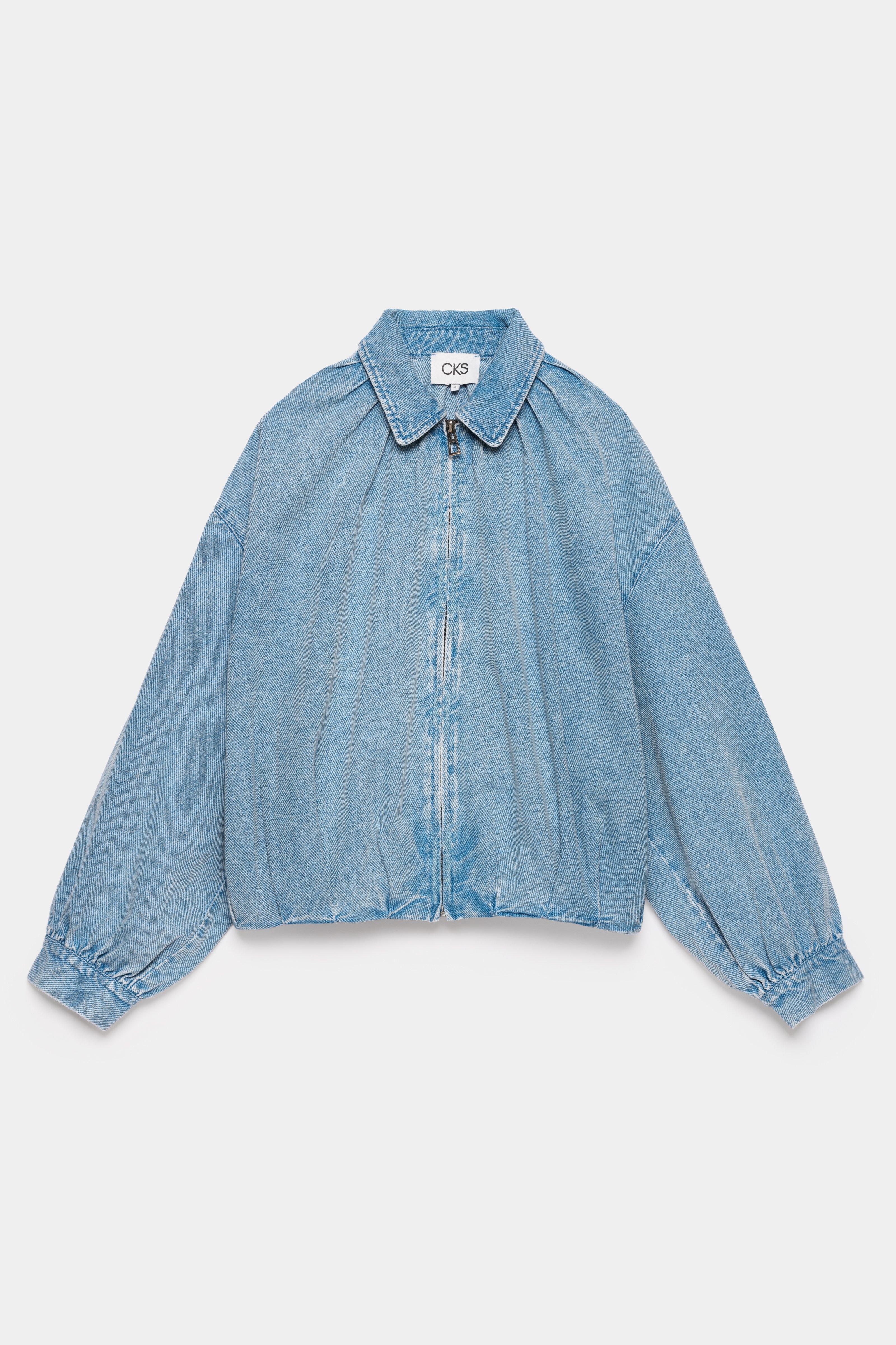 CKS - CHAMAI - veste courte - bleu clair