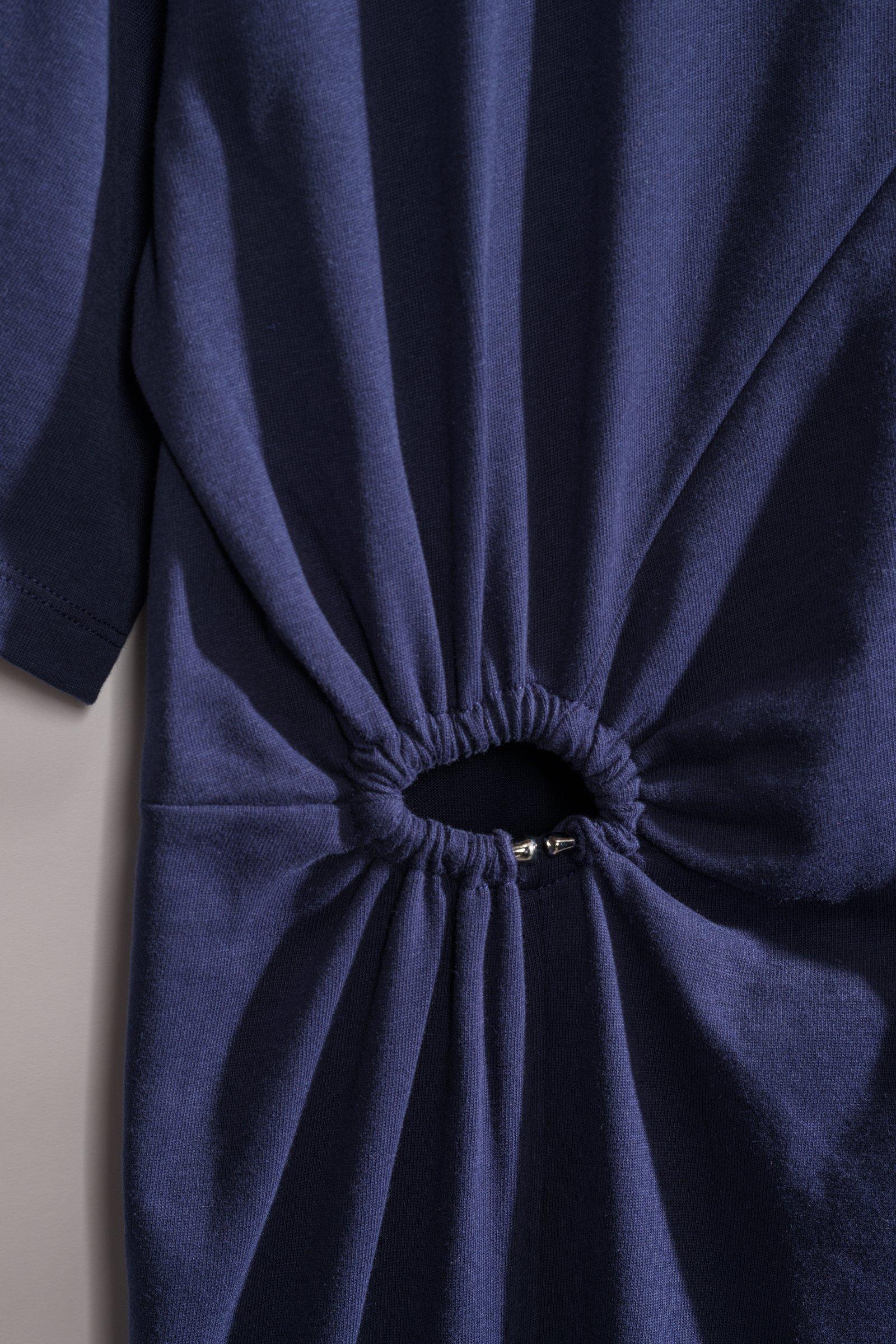 CKS - DEWEL - robe longue - bleu fonc&eacute;