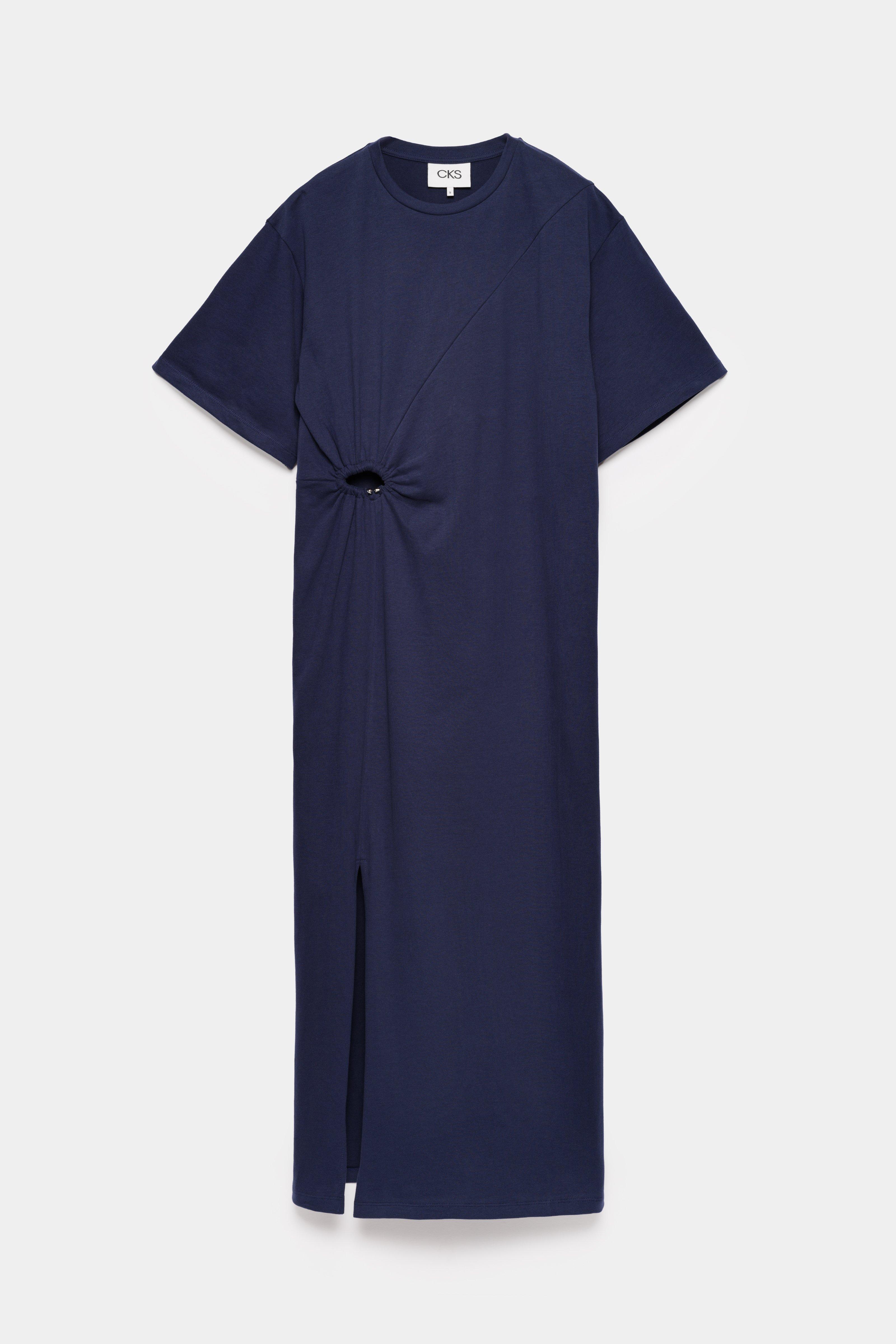 CKS - DEWEL - long dress - dark blue