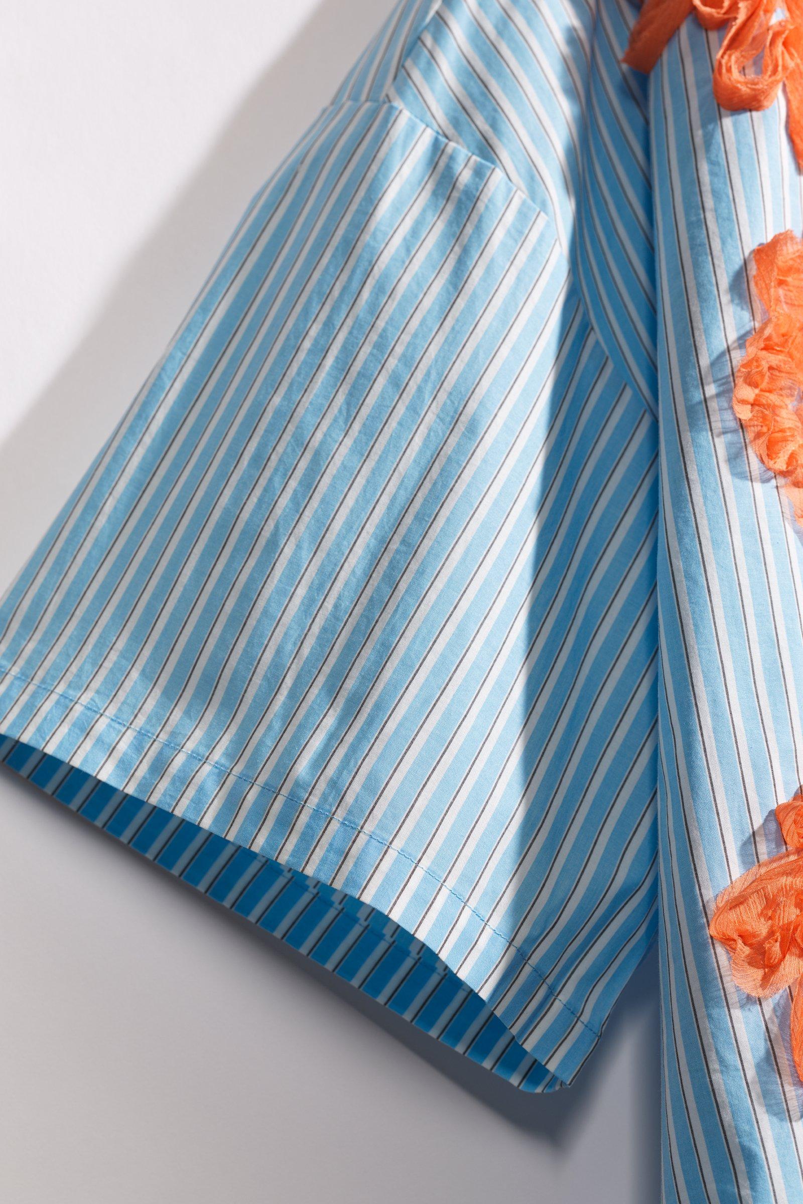 CKS - SIMPLY - Bluse Kurze &Auml;rmel - Hellblau