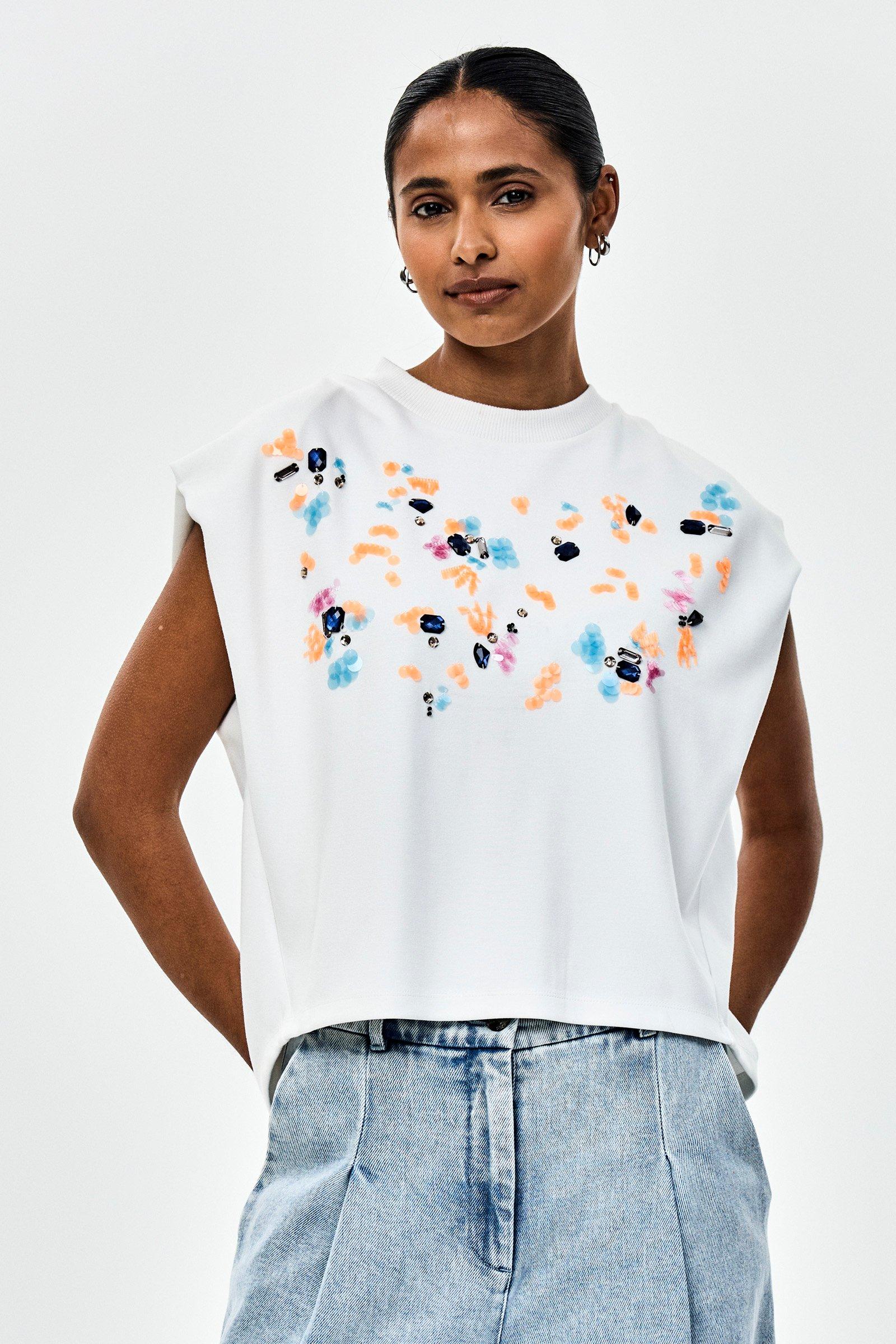 CKS - SWAP - T-Shirt Kurzarm - Wei&szlig;