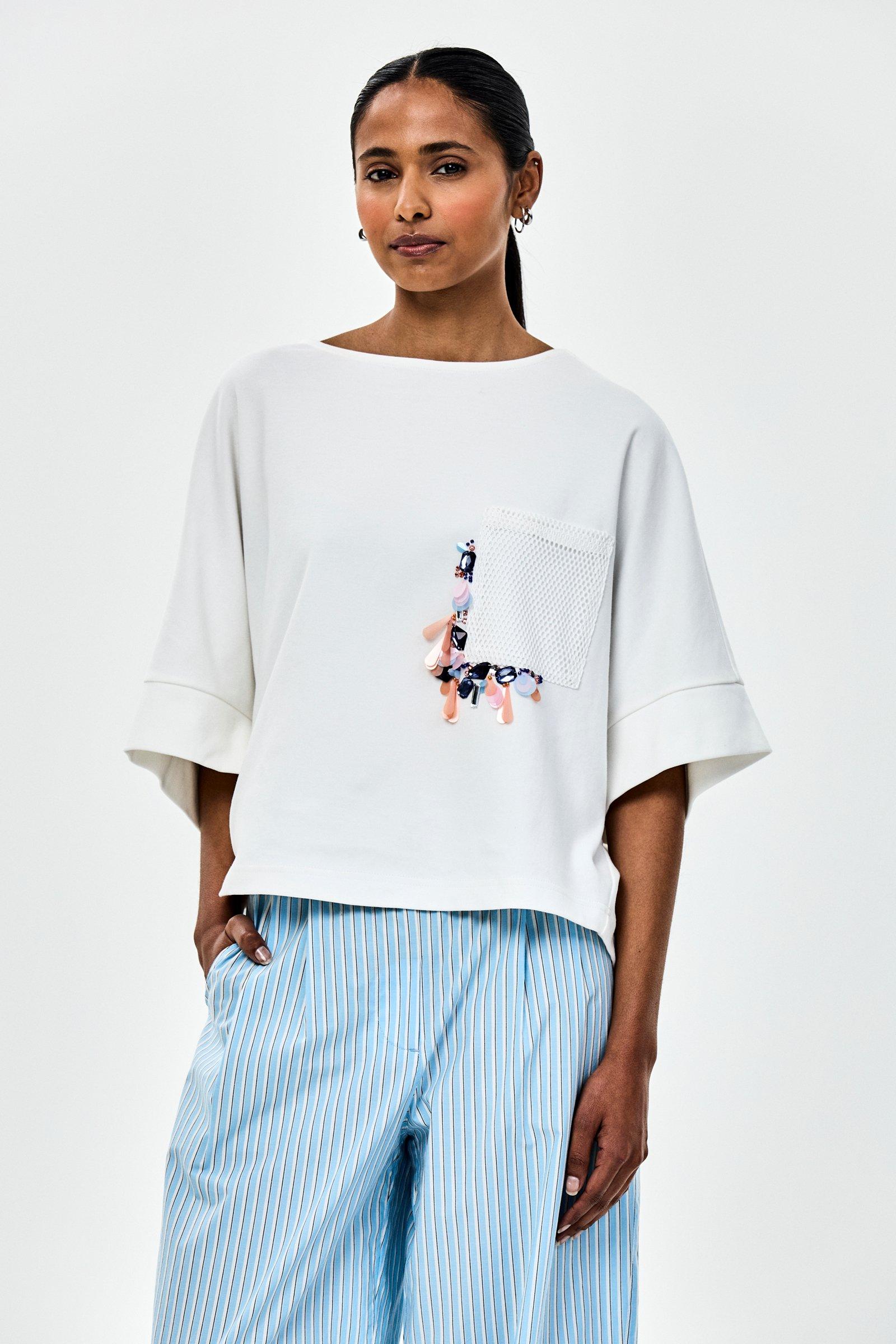 CKS - TILT - t-shirt &agrave; manches courtes - blanc