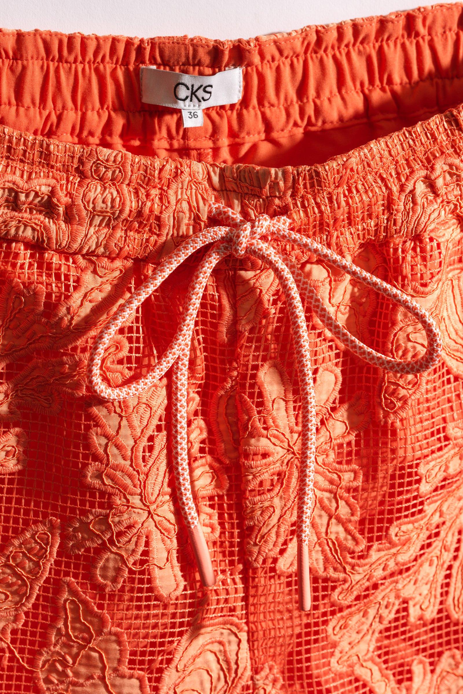 CKS - TOBYWIDE - Lange Hose - Hellorange