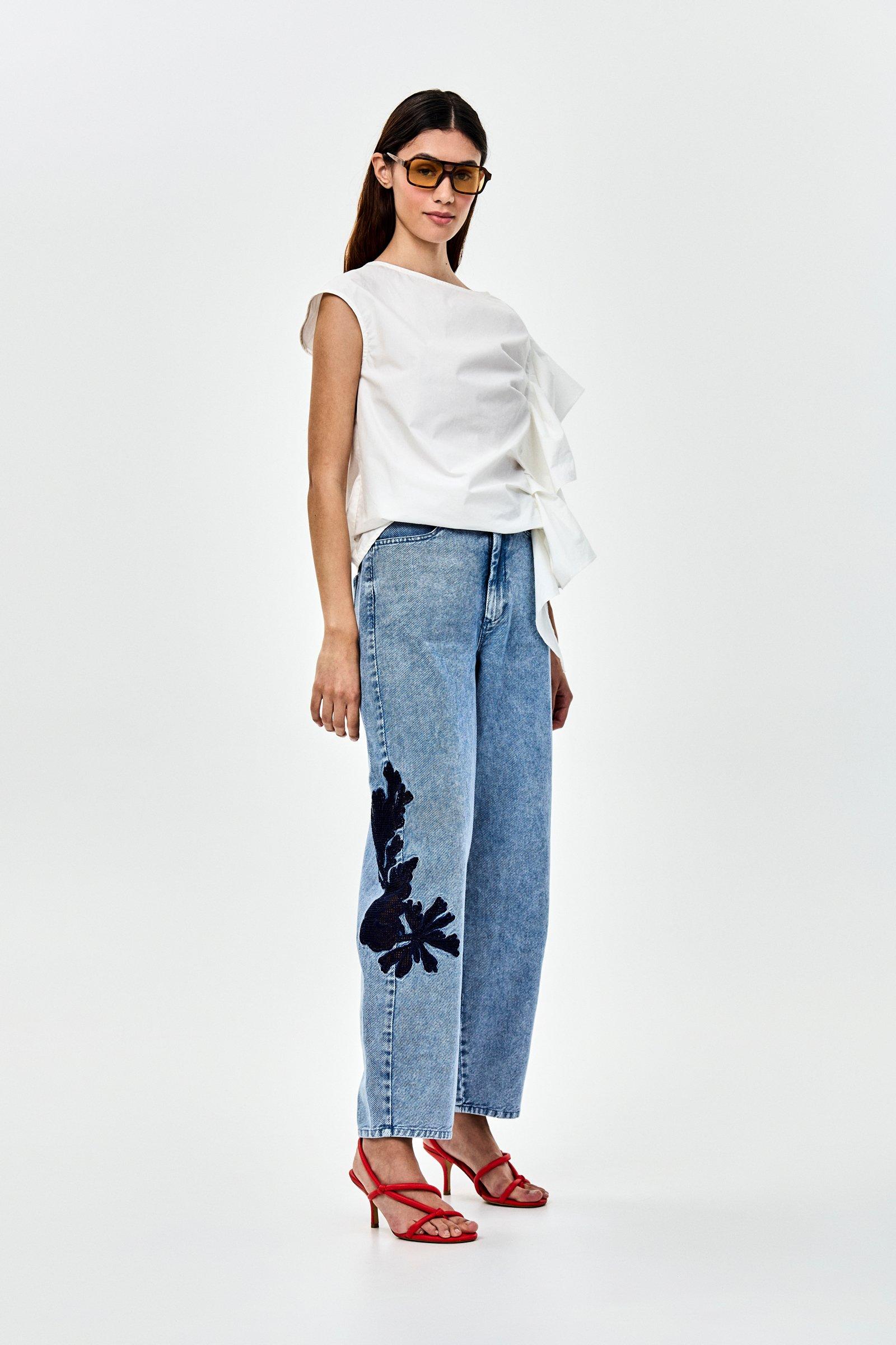 CKS - TROOPER - pantalon long - bleu clair