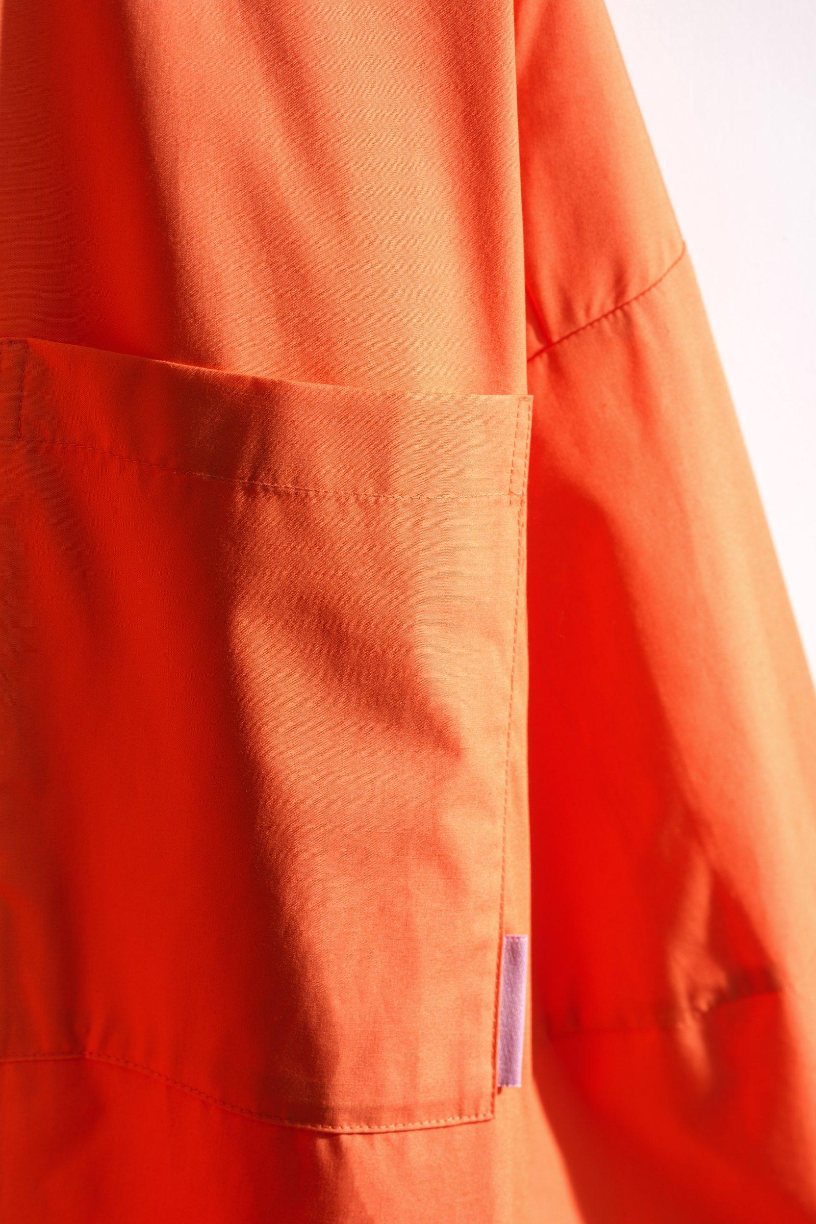 CKS - DALI - short dress - bright orange