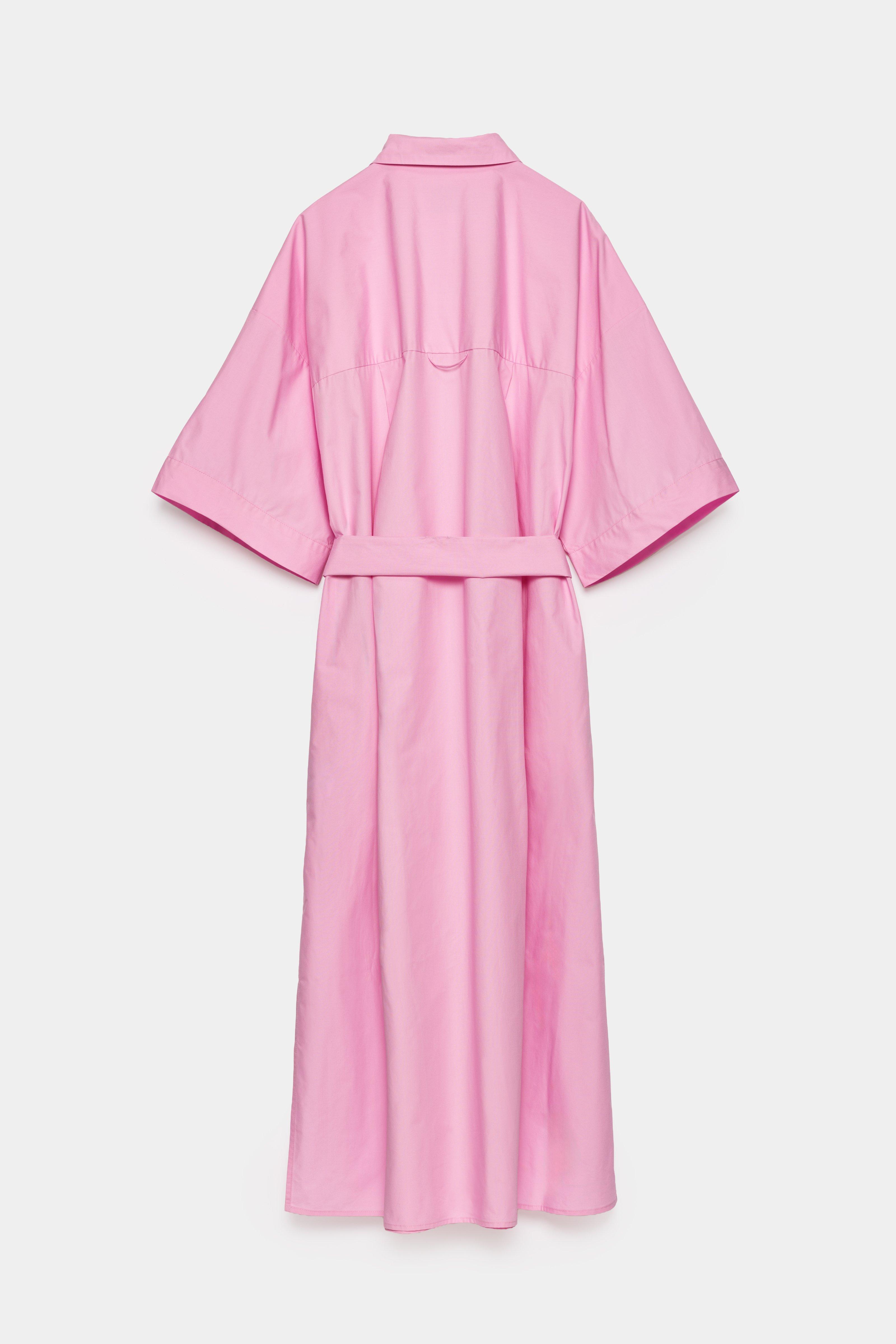 CKS - DORY - Midi-Kleid - Hellrosa