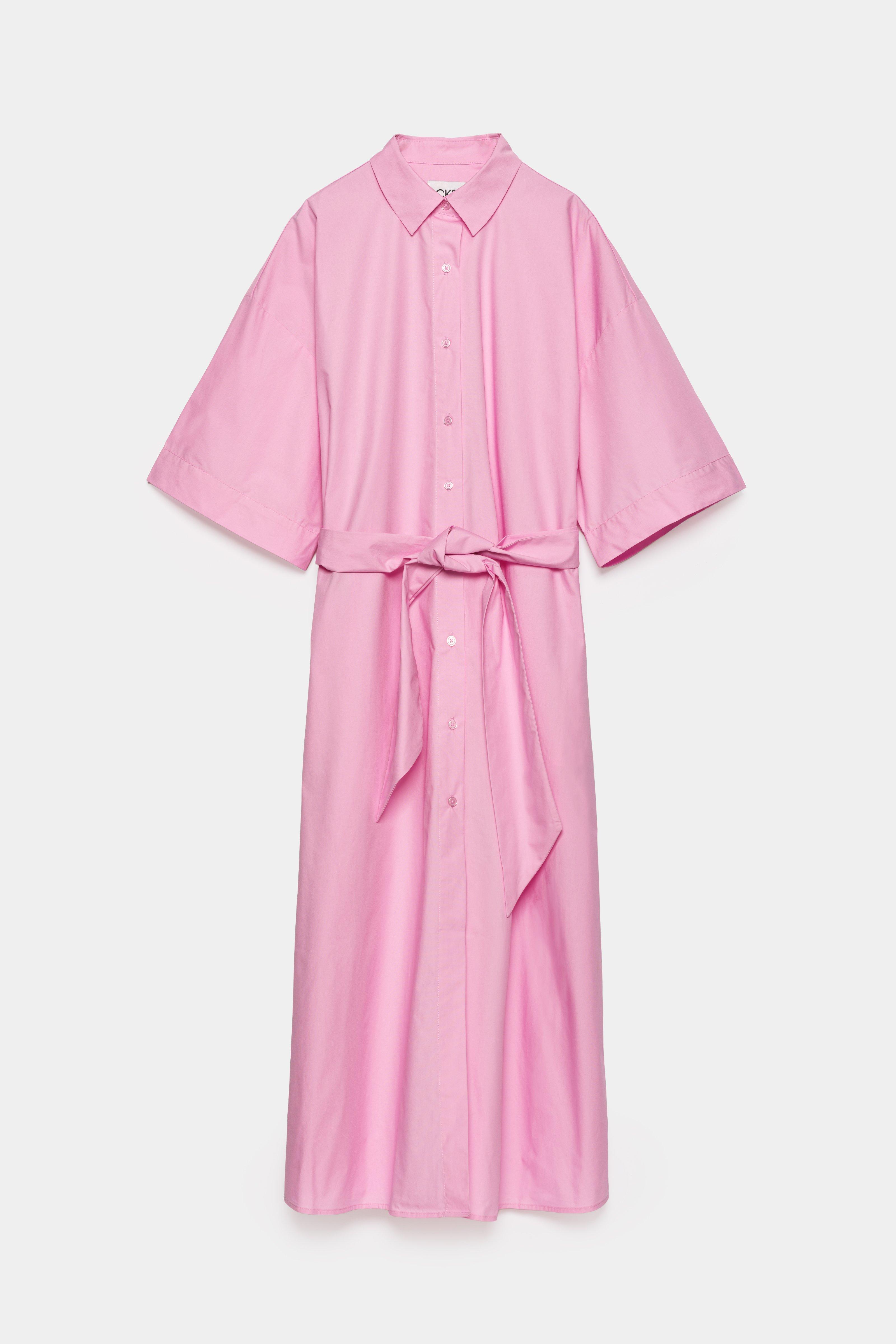 CKS - DORY - midi jurk - lichtroze