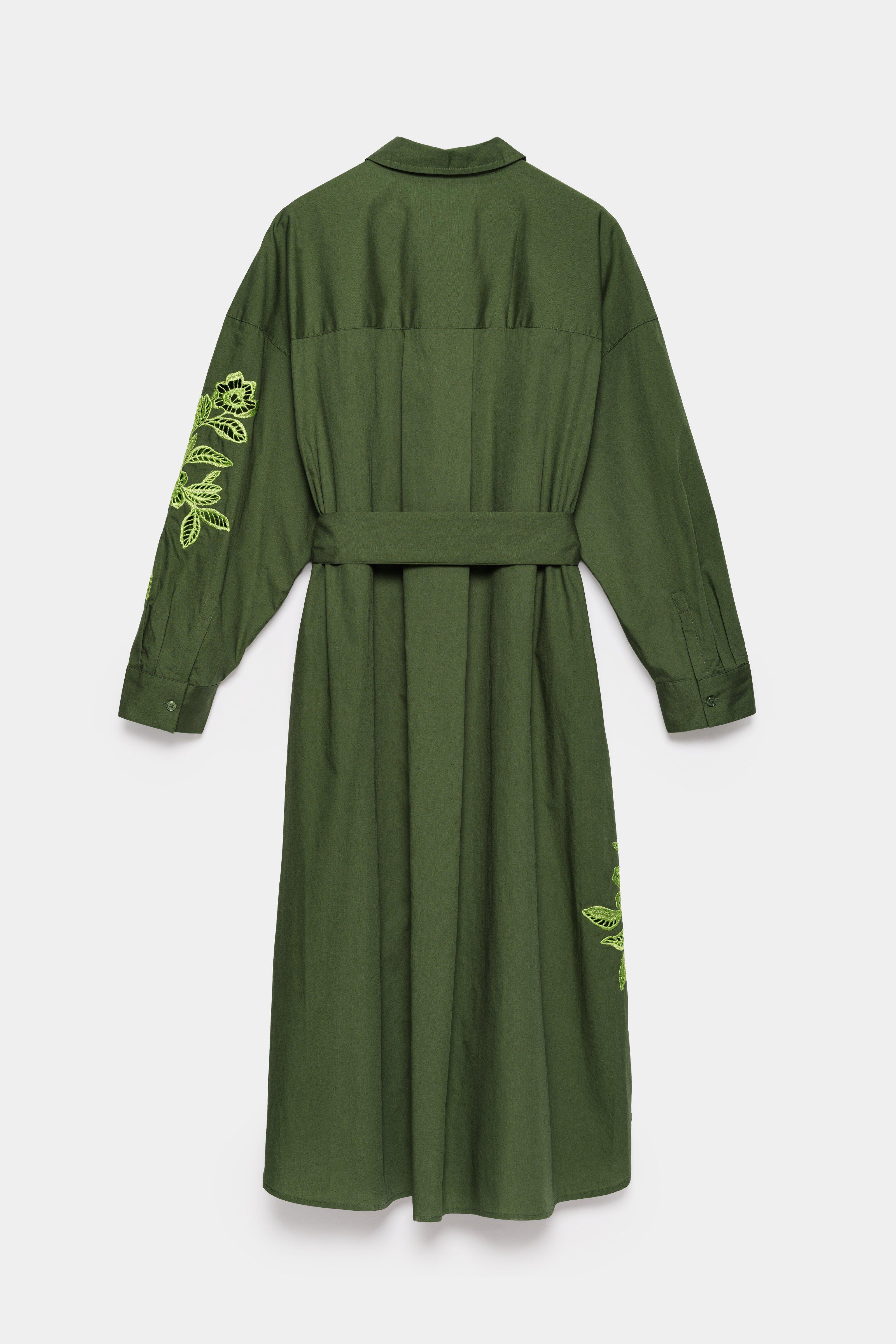 CKS - DANTO - robe longue - khaki