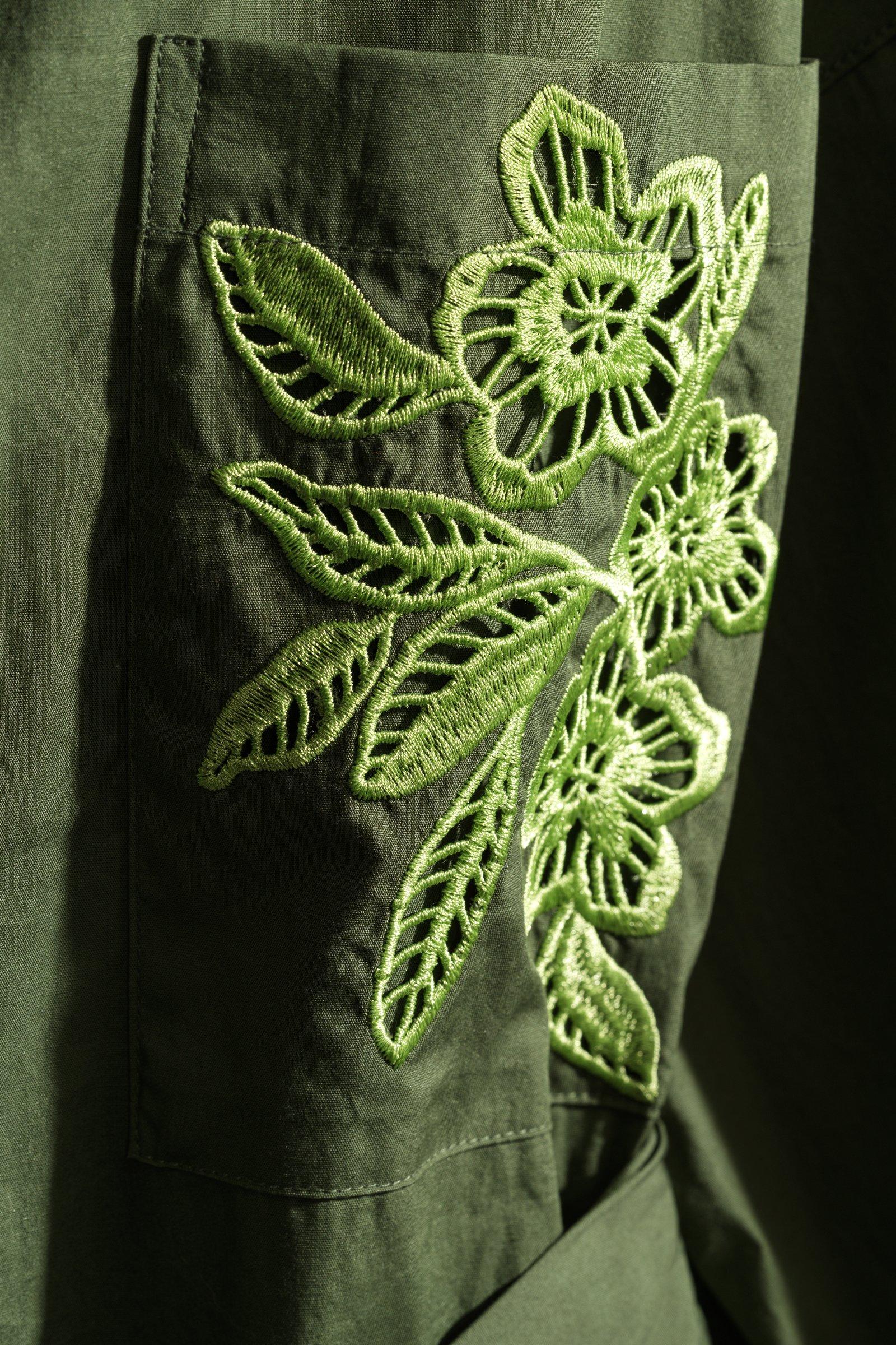 CKS - DANTO - Langes Kleid - Dunkelgr&uuml;n