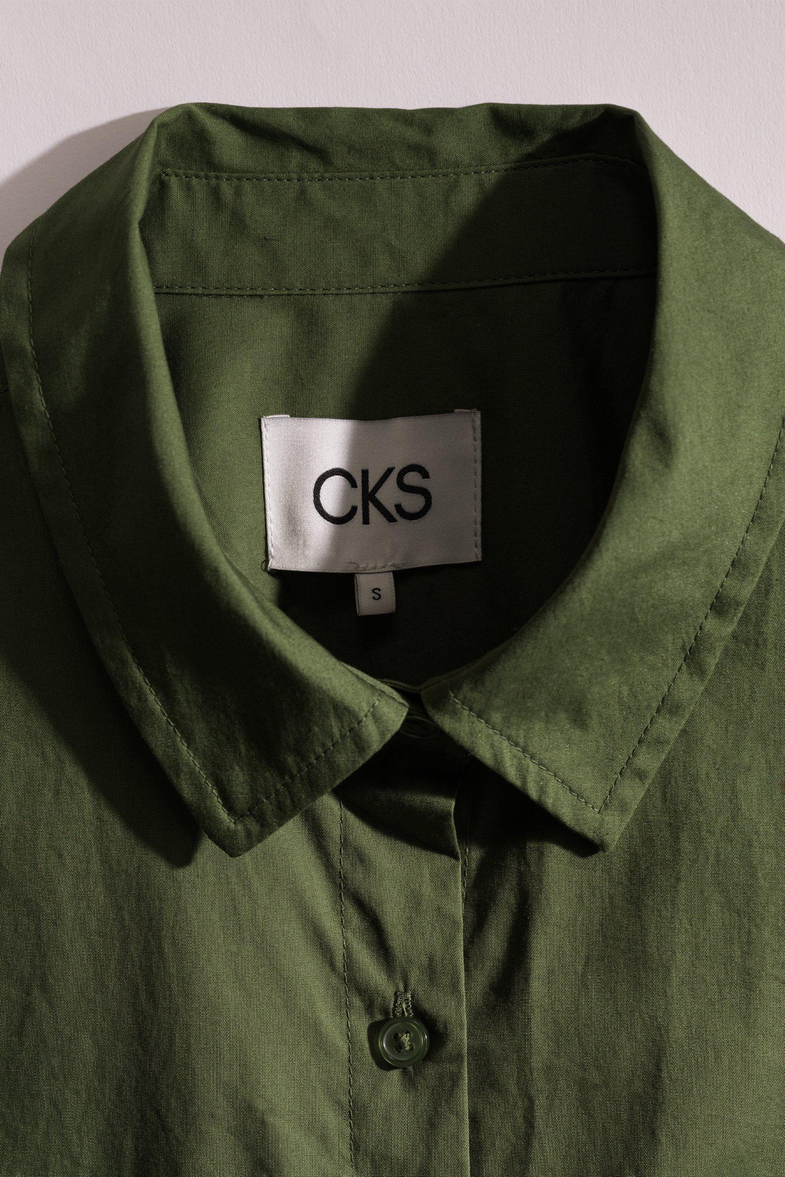 CKS - DANTO - long dress - dark green