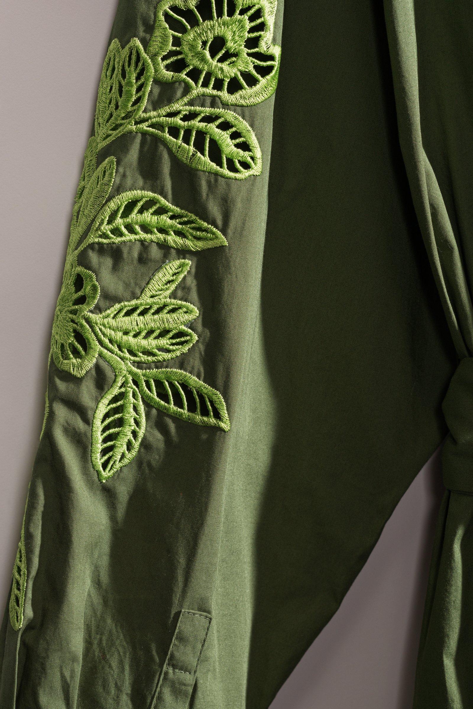 CKS - DANTO - long dress - dark green