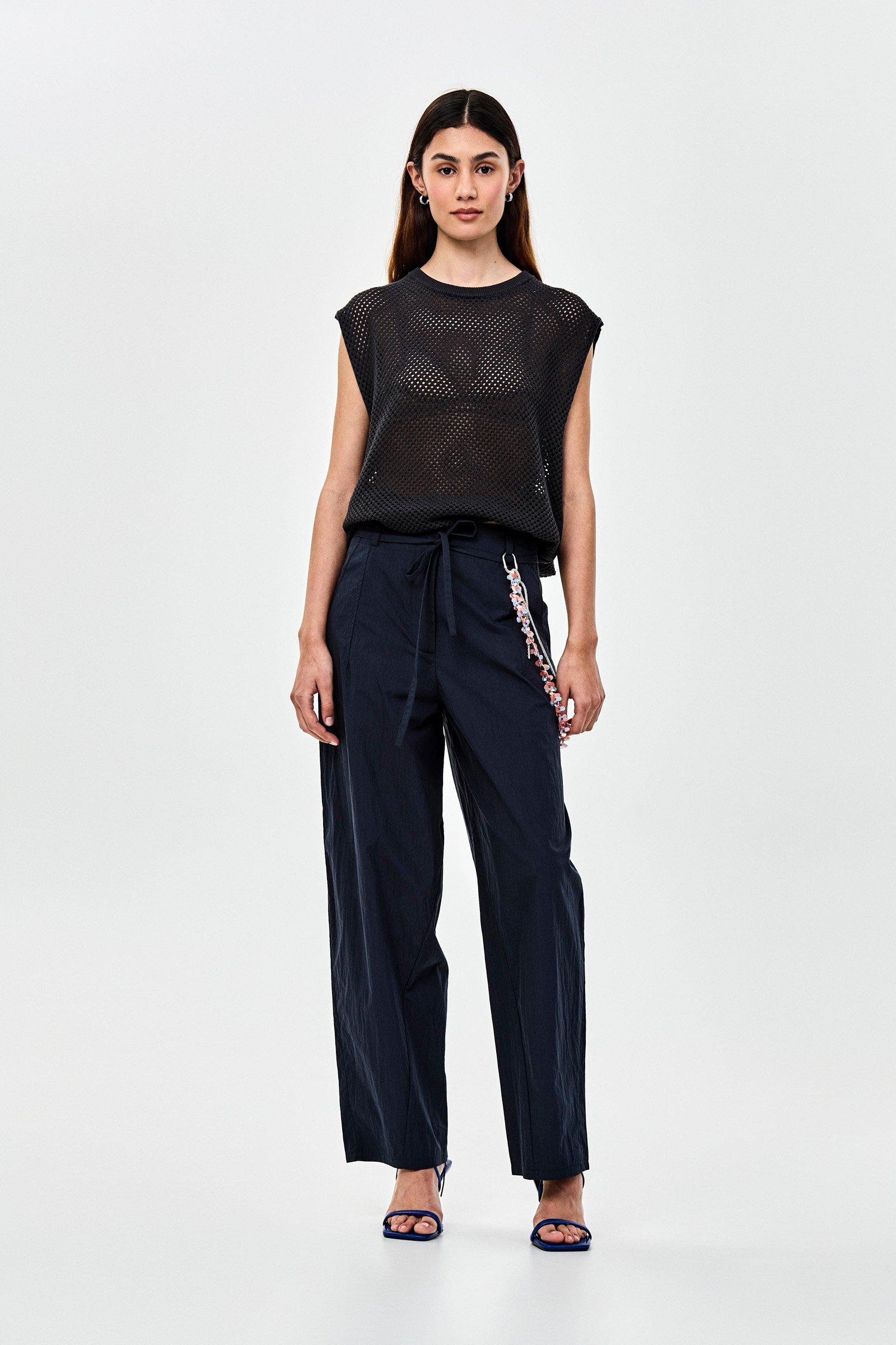 CKS - PINNY - knitted top - dark grey