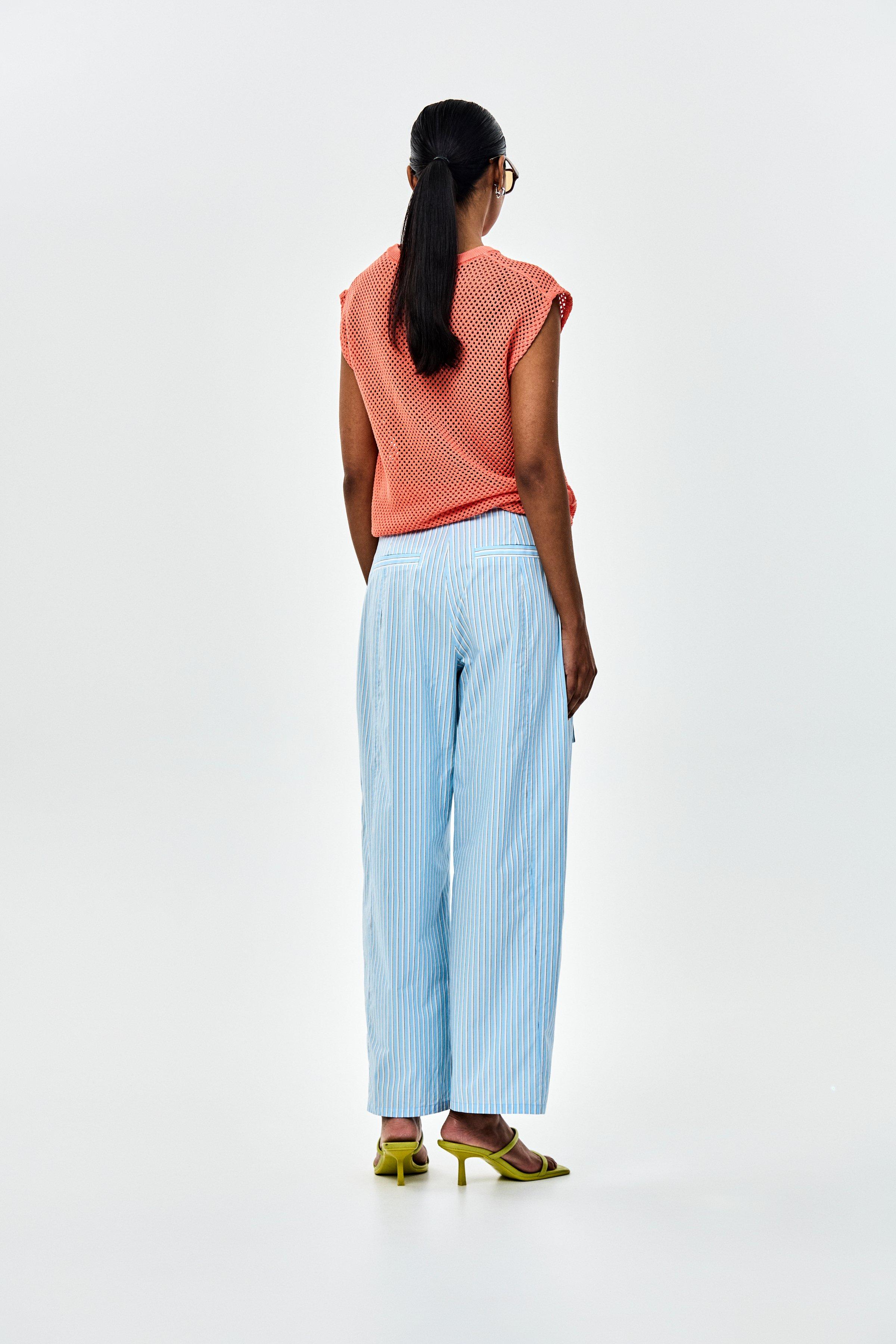 CKS - PINNY - haut tricot&eacute; - orange vif