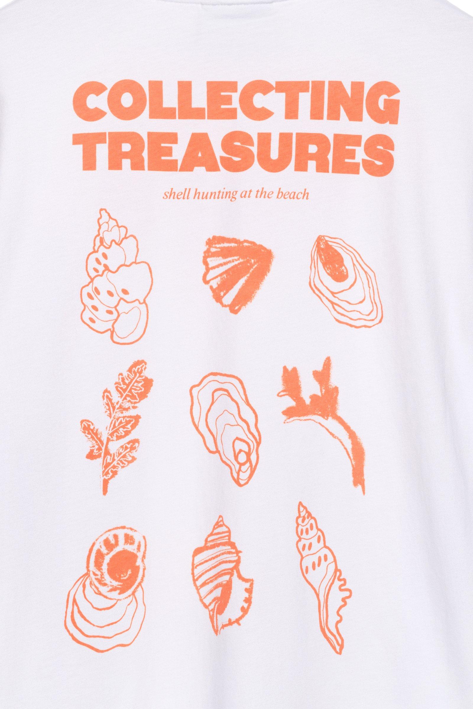 CKS - SARIA - t-shirt short sleeves - white dark