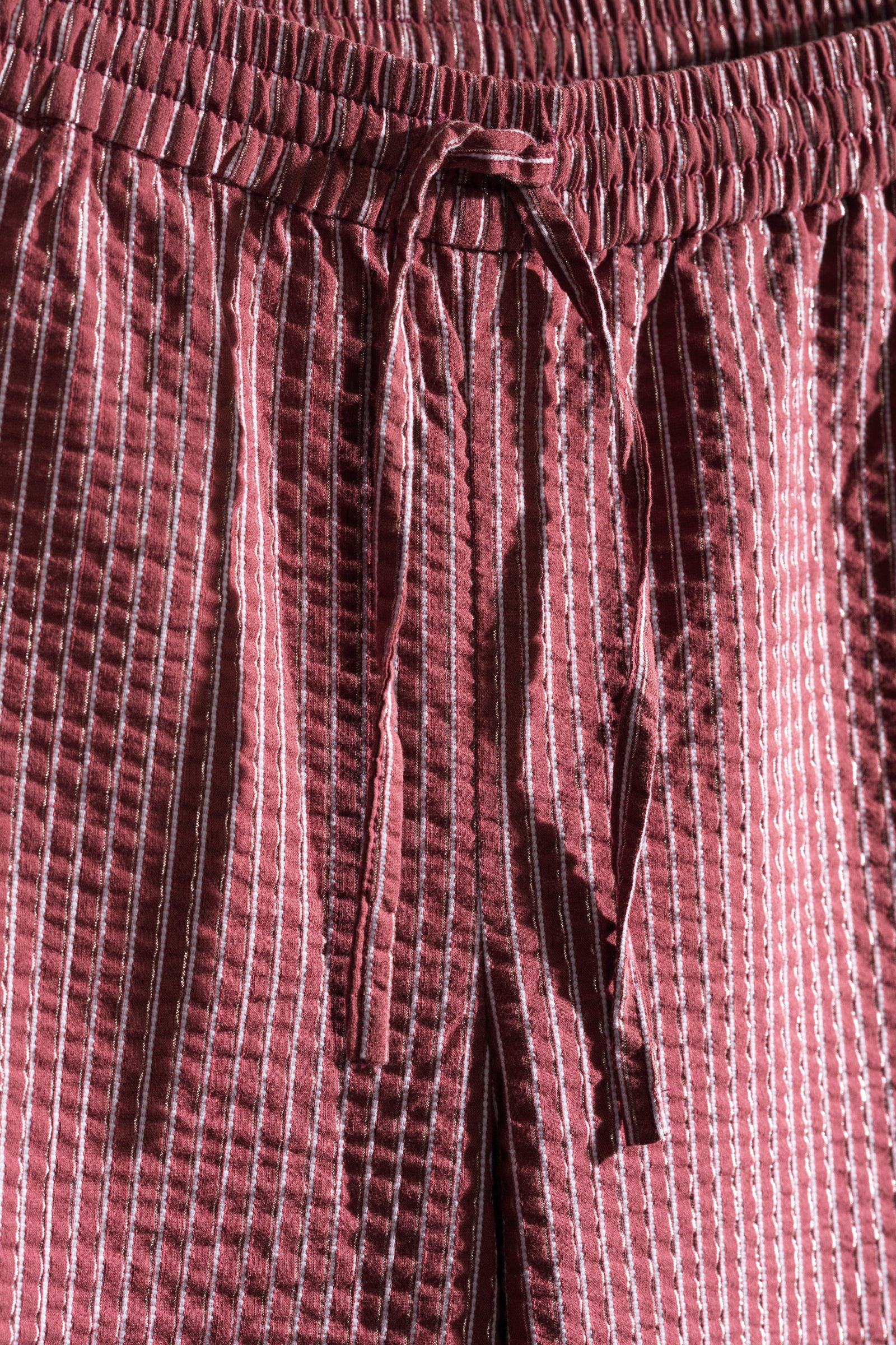 CKS - TOBYWIDE - long trouser - burgundy