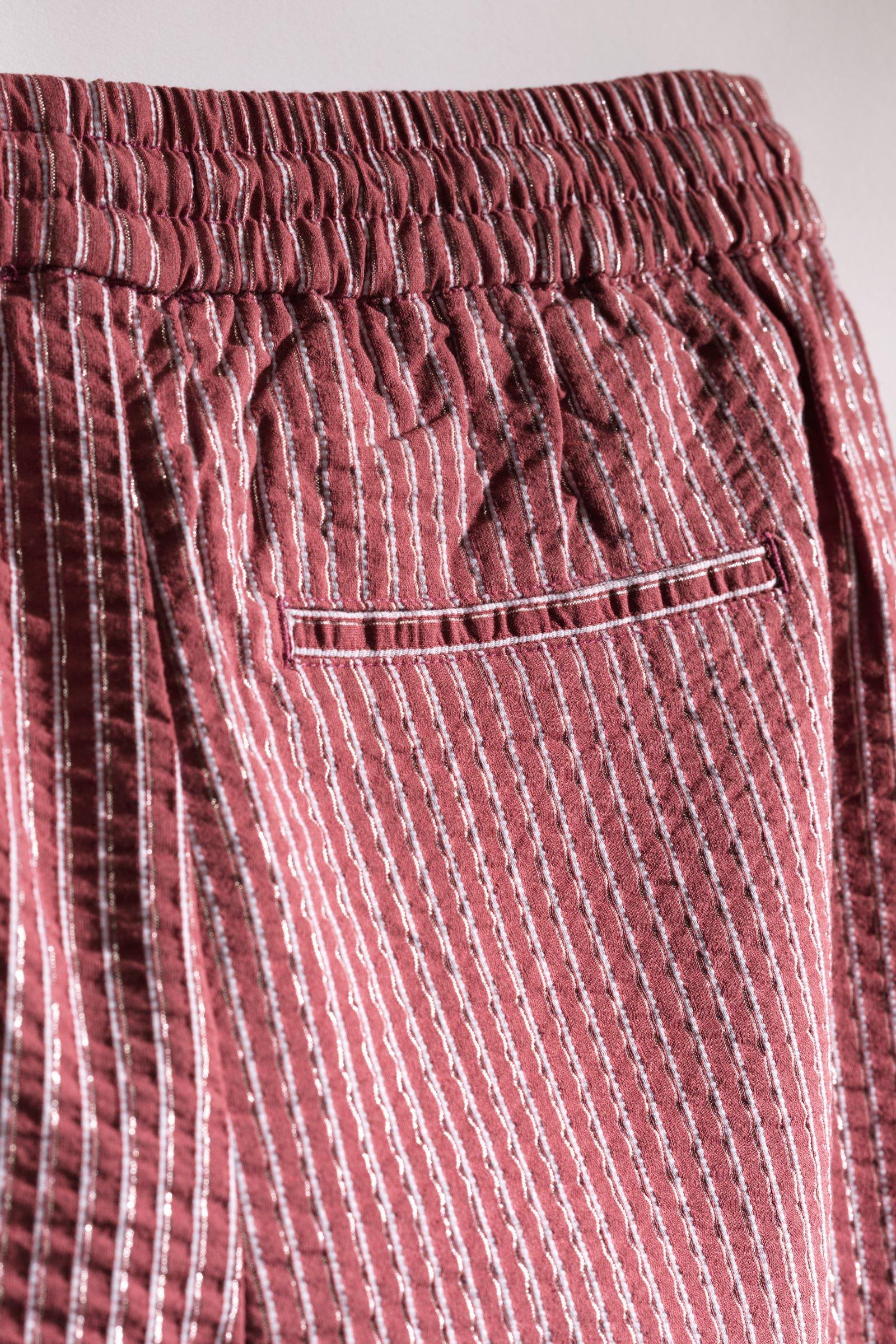 CKS - TOBYWIDE - lange broek - paars