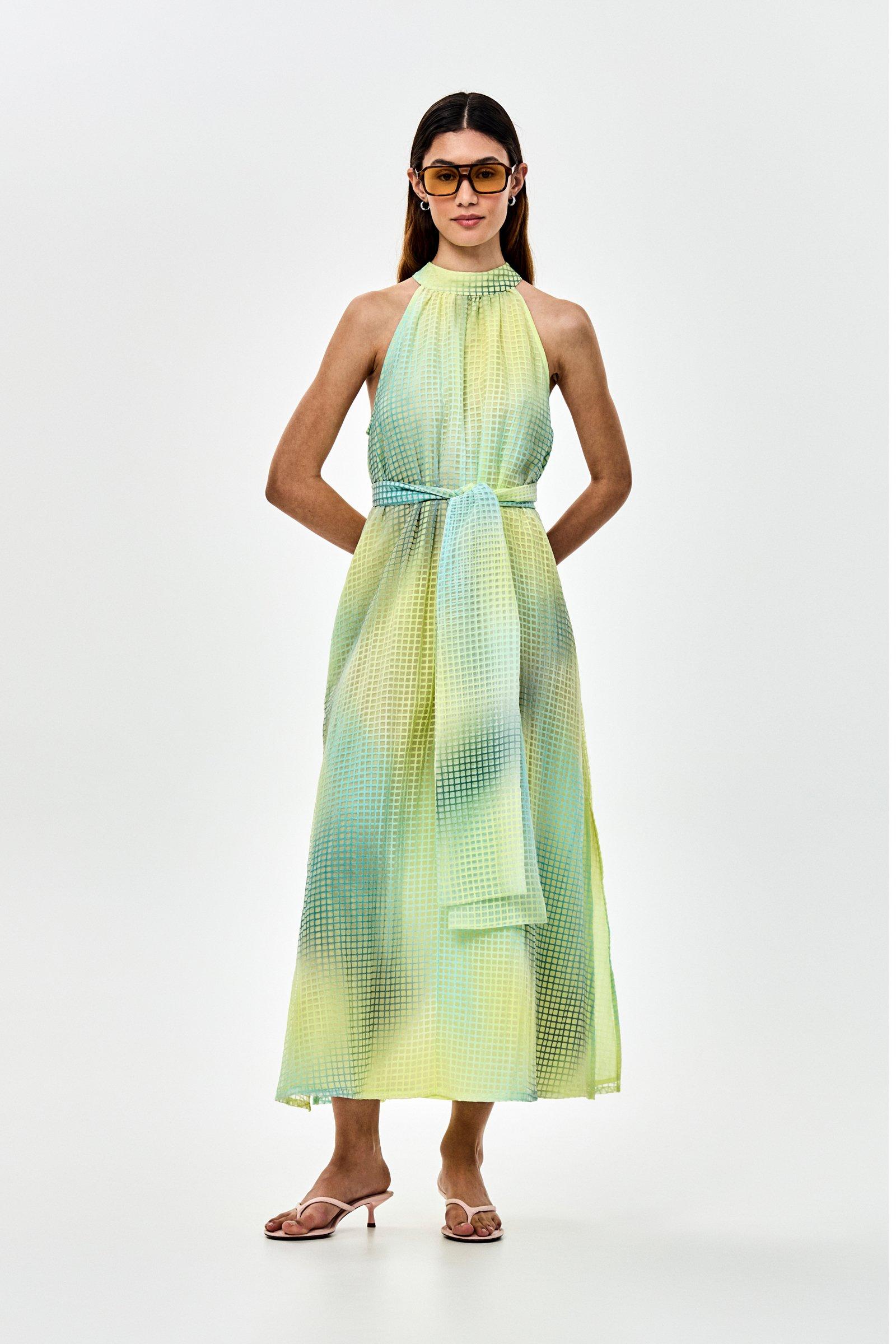 CKS - DALTER - long dress - yellow