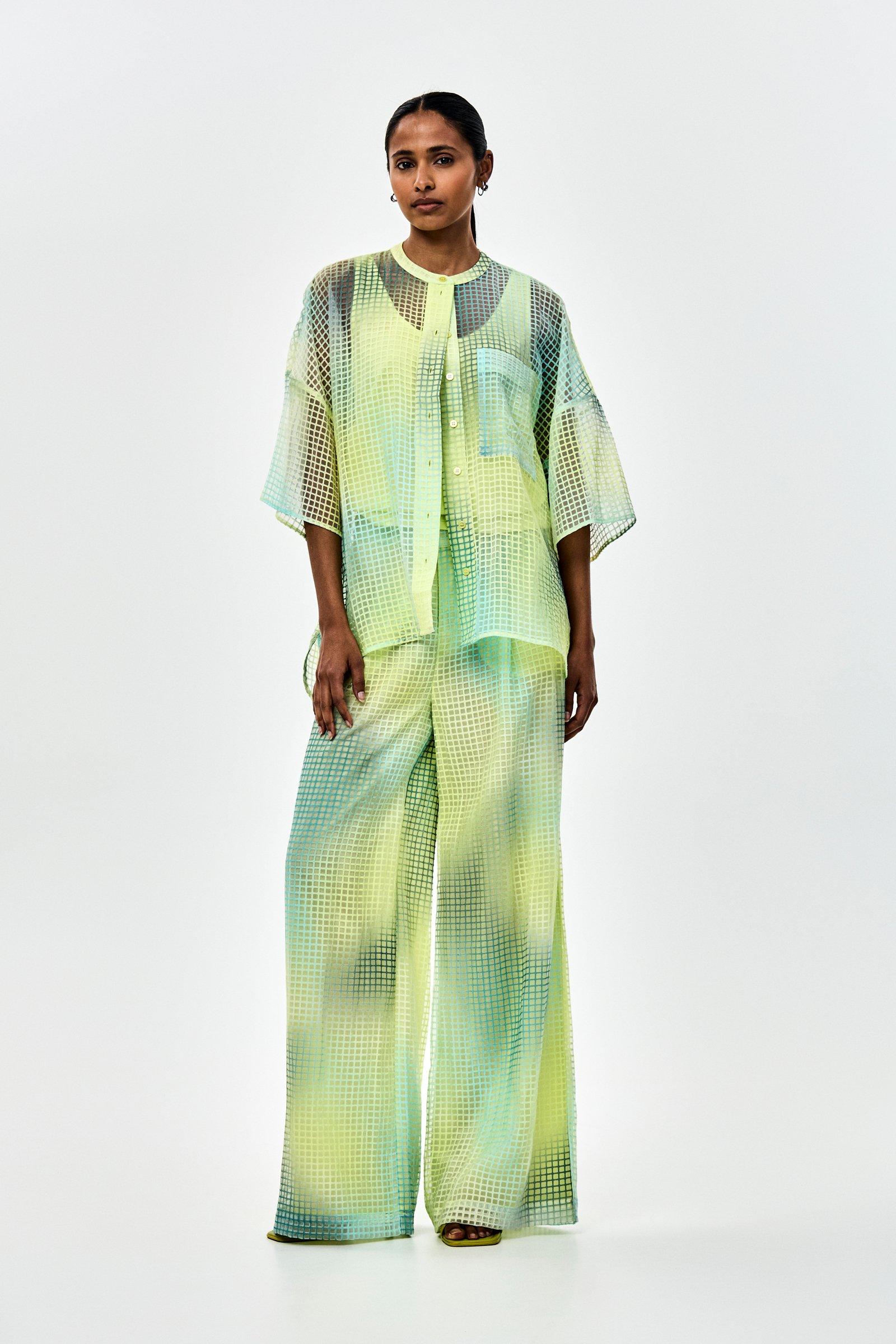 CKS - SIMPLUSO - blouse korte mouwen - geel