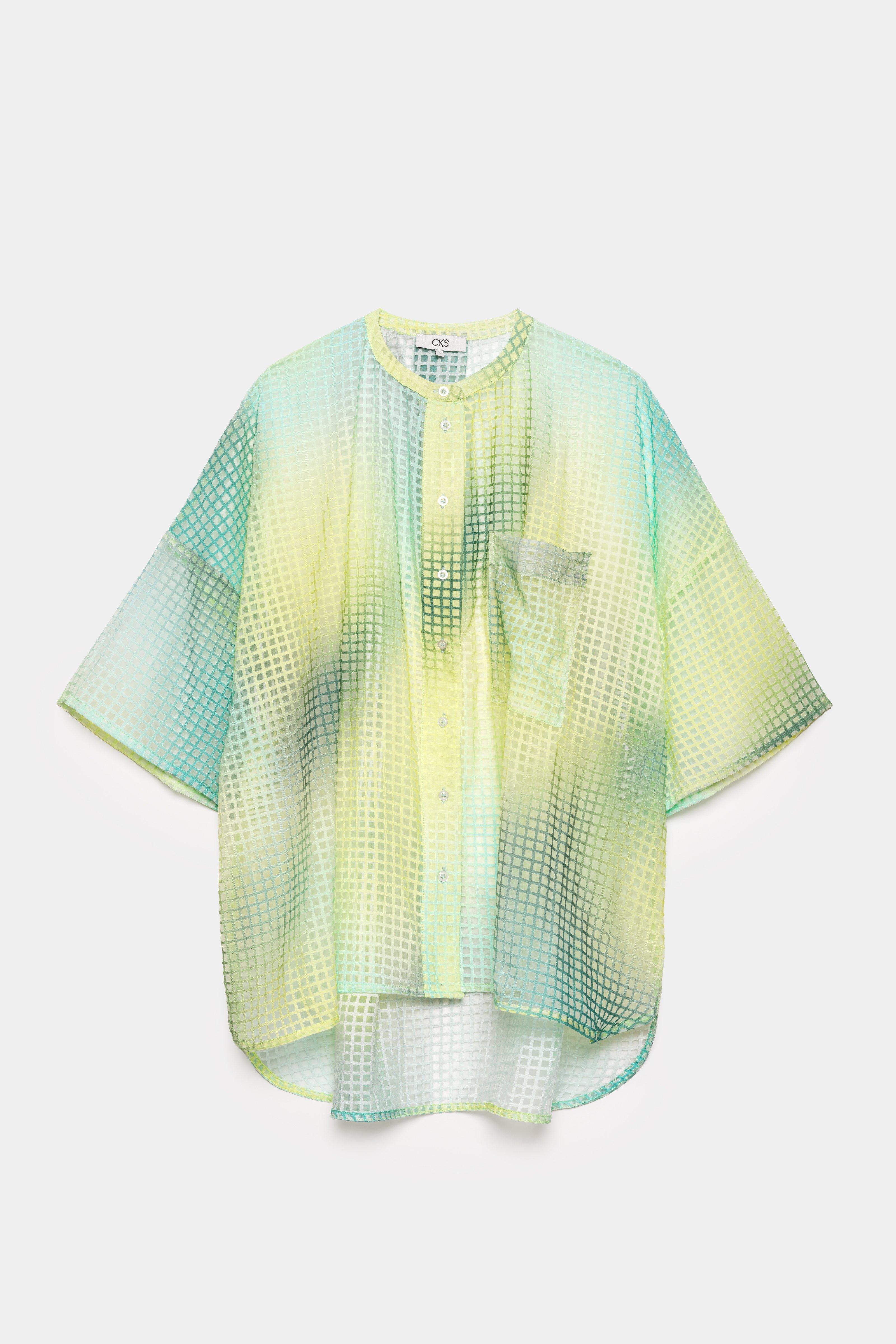 CKS - SIMPLUSO - blouse korte mouwen - geel