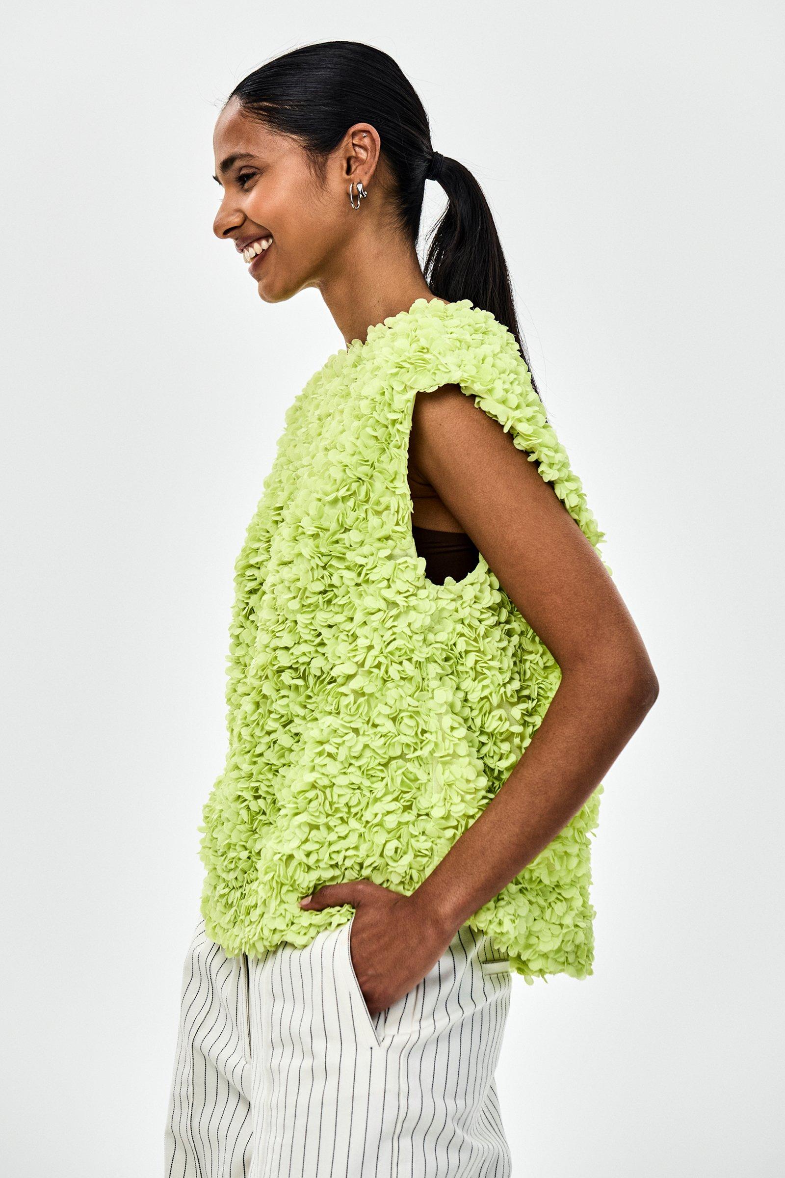 CKS - SOPA - blouse korte mouwen - felgeel