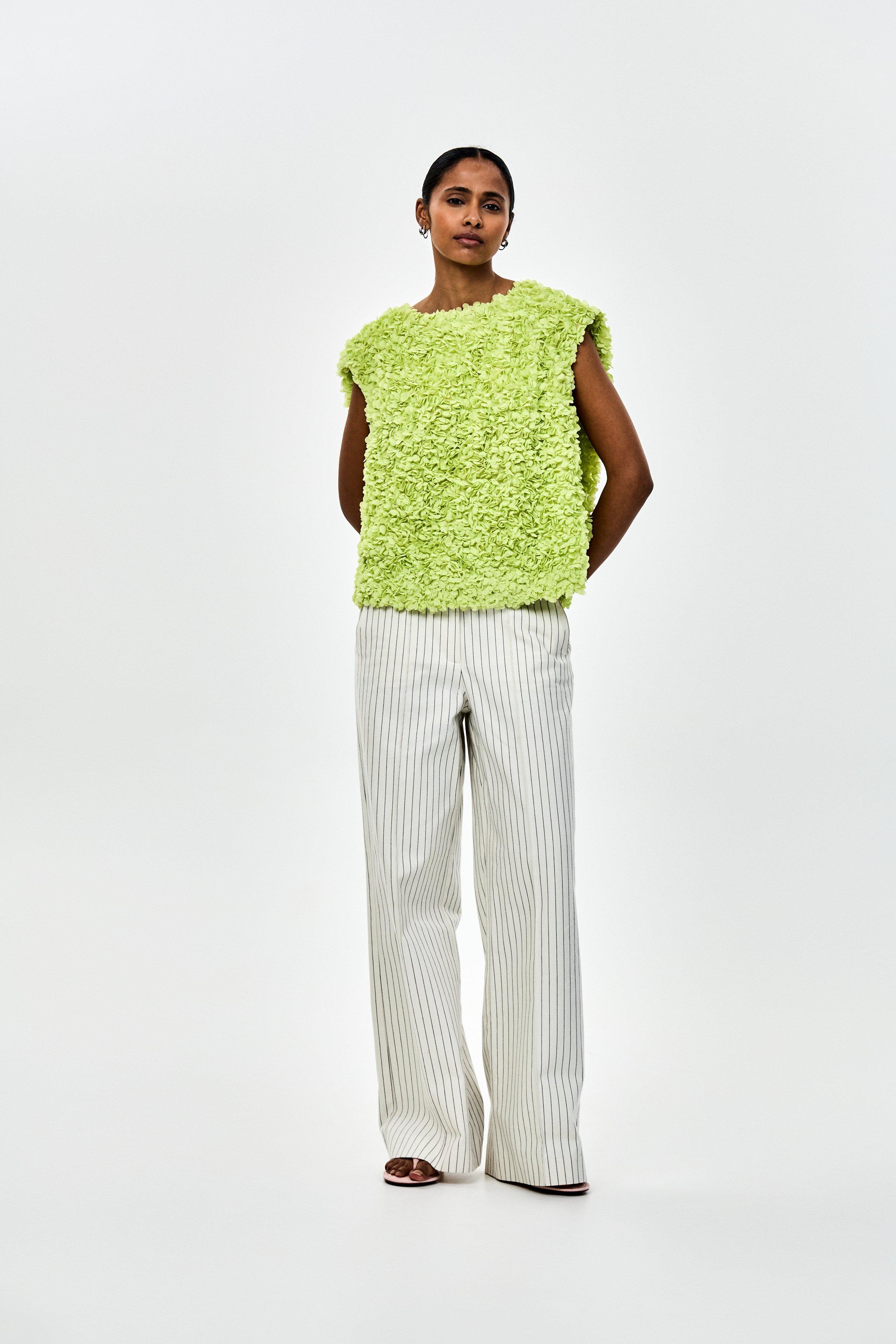 CKS - SOPA - blouse short sleeves - bright yellow