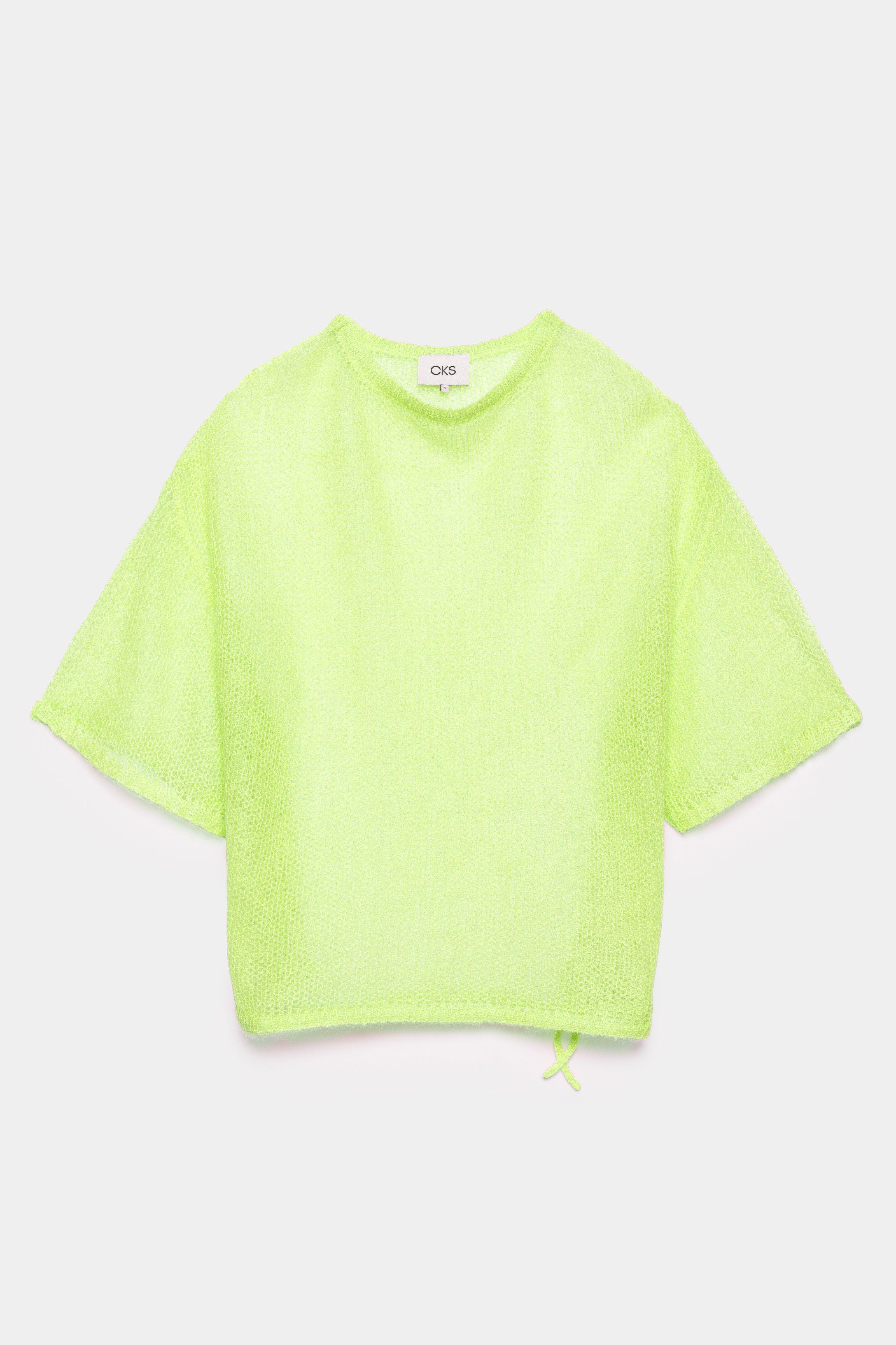 CKS - PHEBEL - knitted top - bright yellow