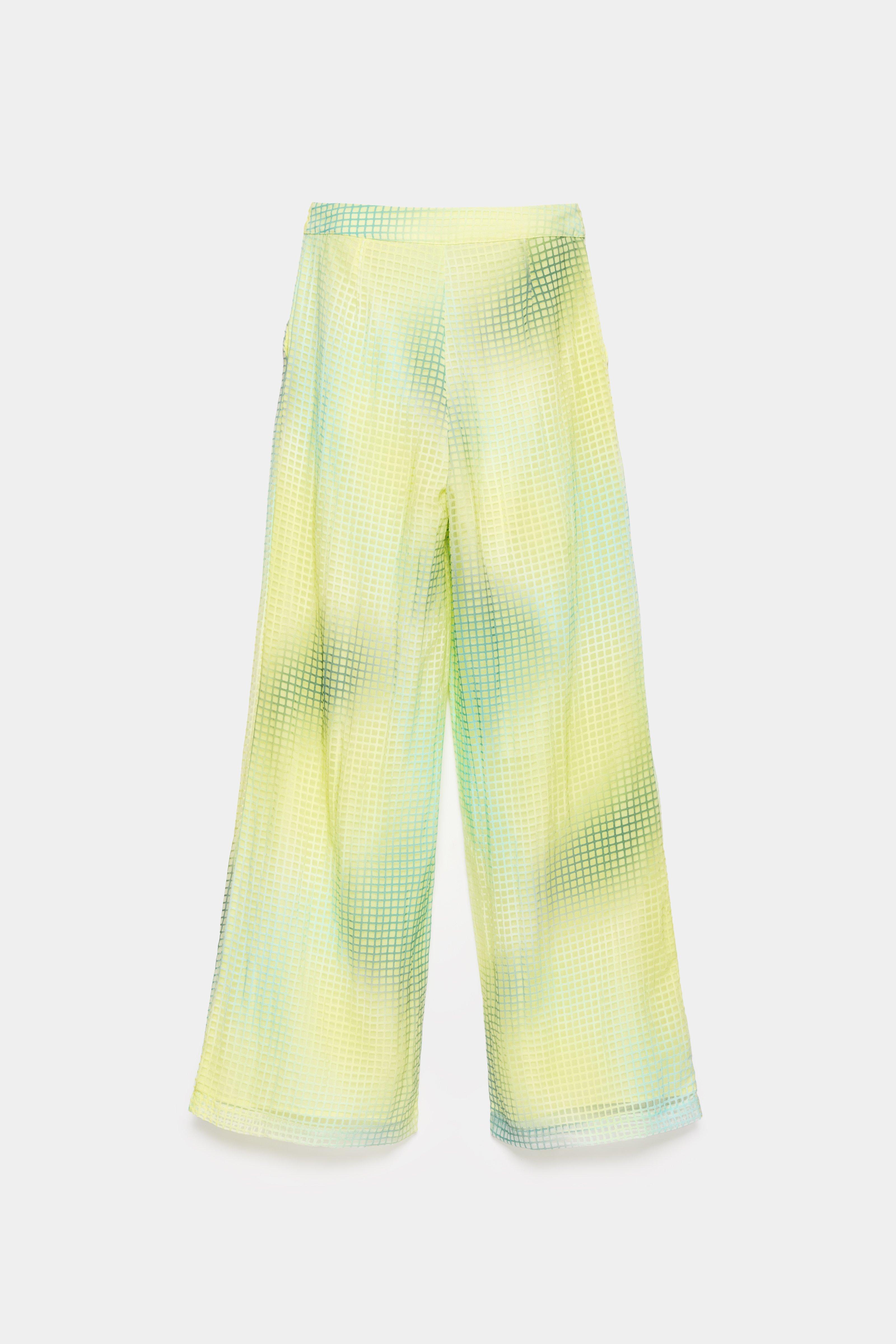 CKS - THEOWIDE - lange broek - geel