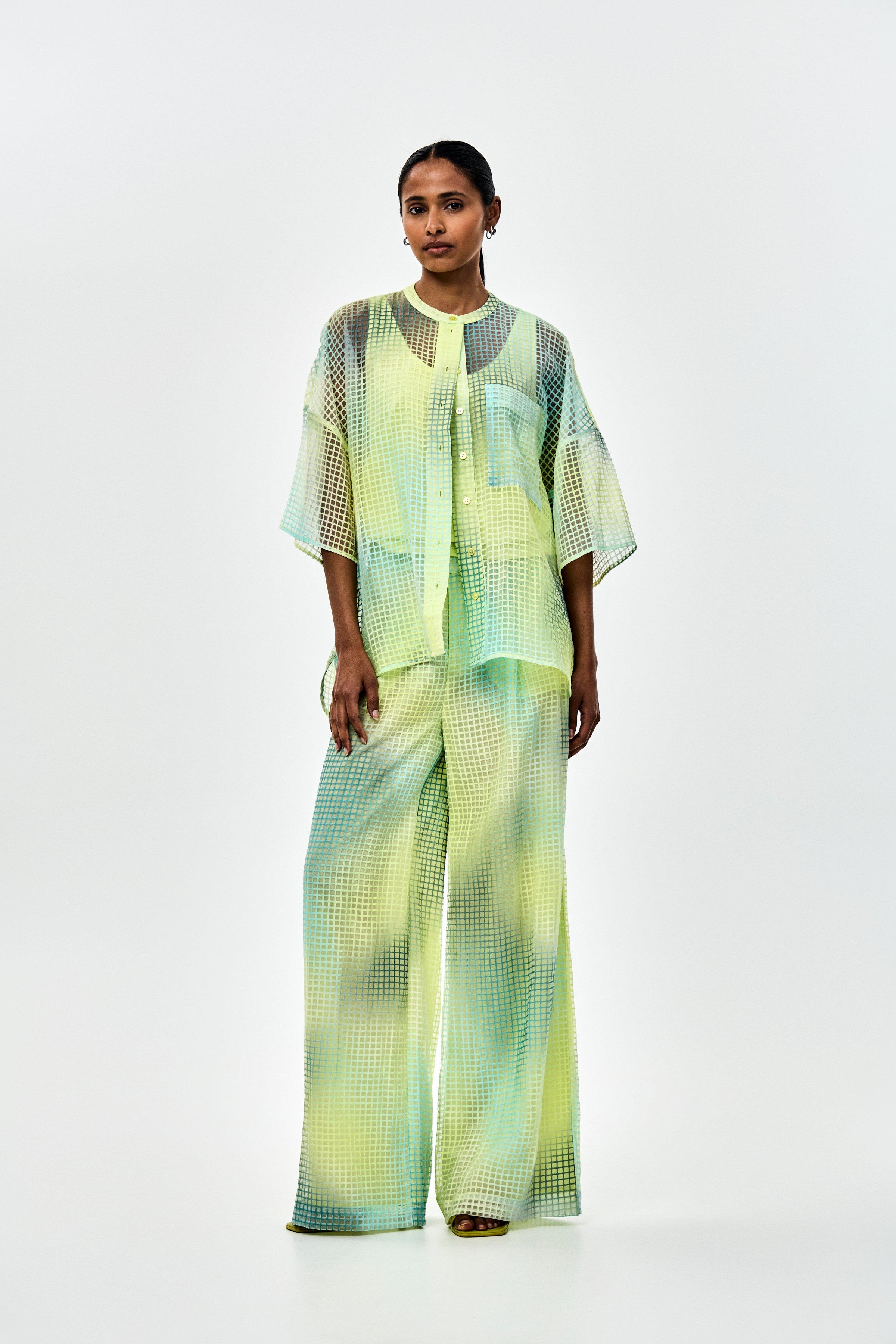 CKS - THEOWIDE - pantalon long - jaune