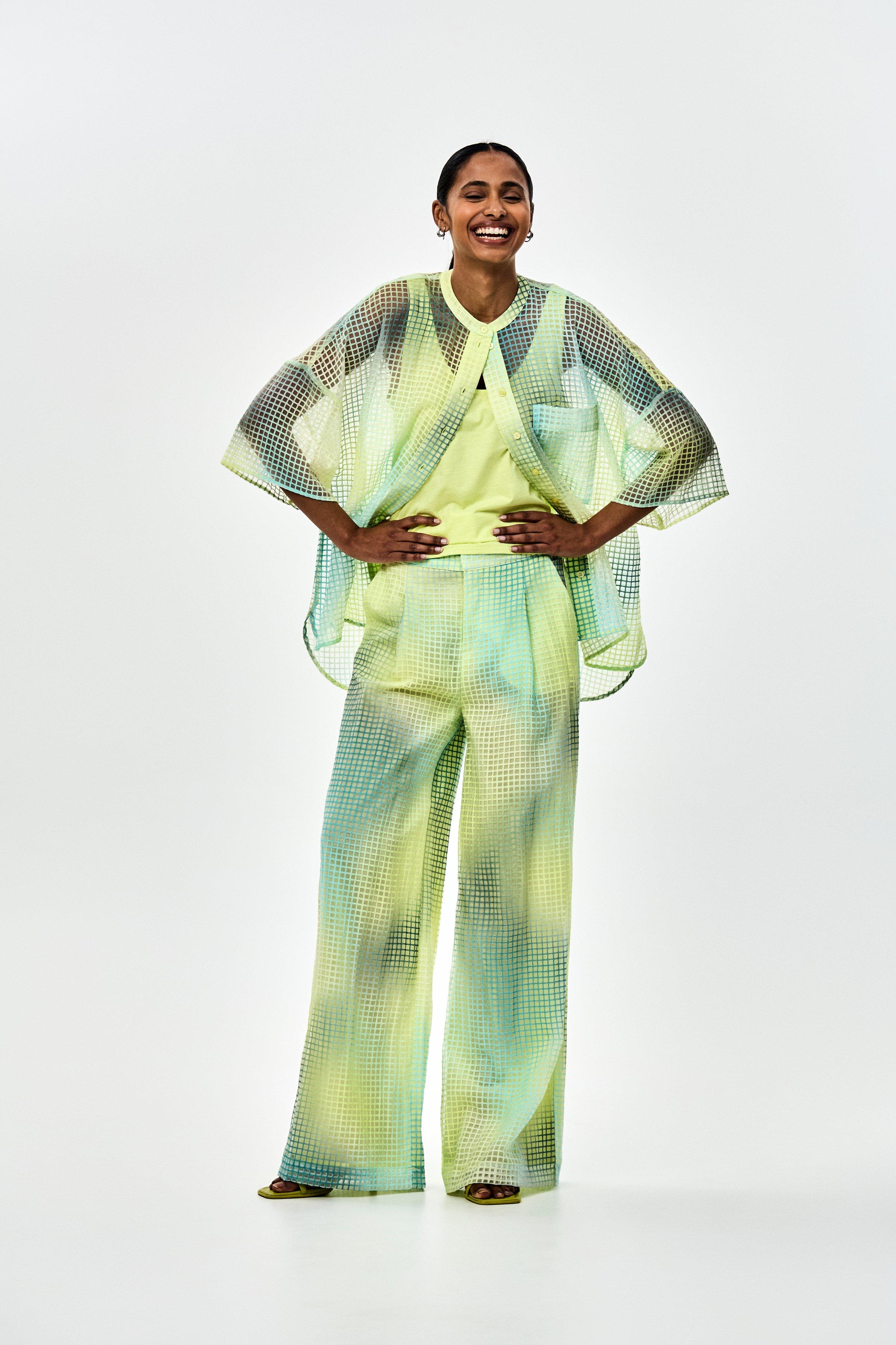 CKS - THEOWIDE - pantalon long - jaune