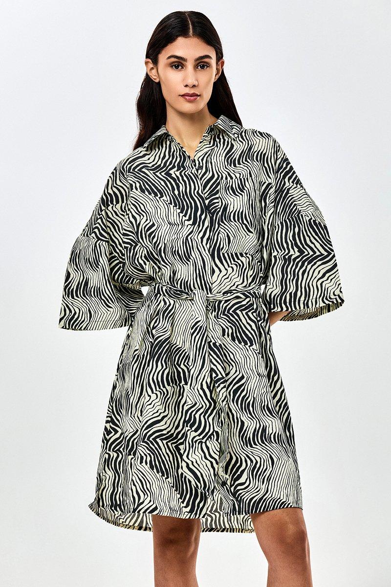 CKS - DIMPLY - short dress - dark grey