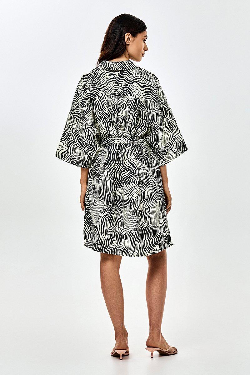 CKS - DIMPLY - robe courte - gris fonc&eacute;