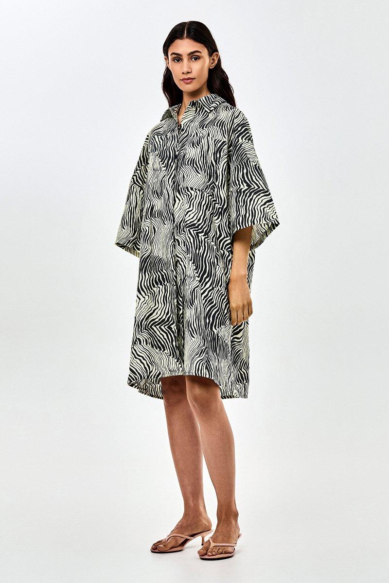 CKS - DIMPLY - Kurzes Kleid - Dunkelgrau