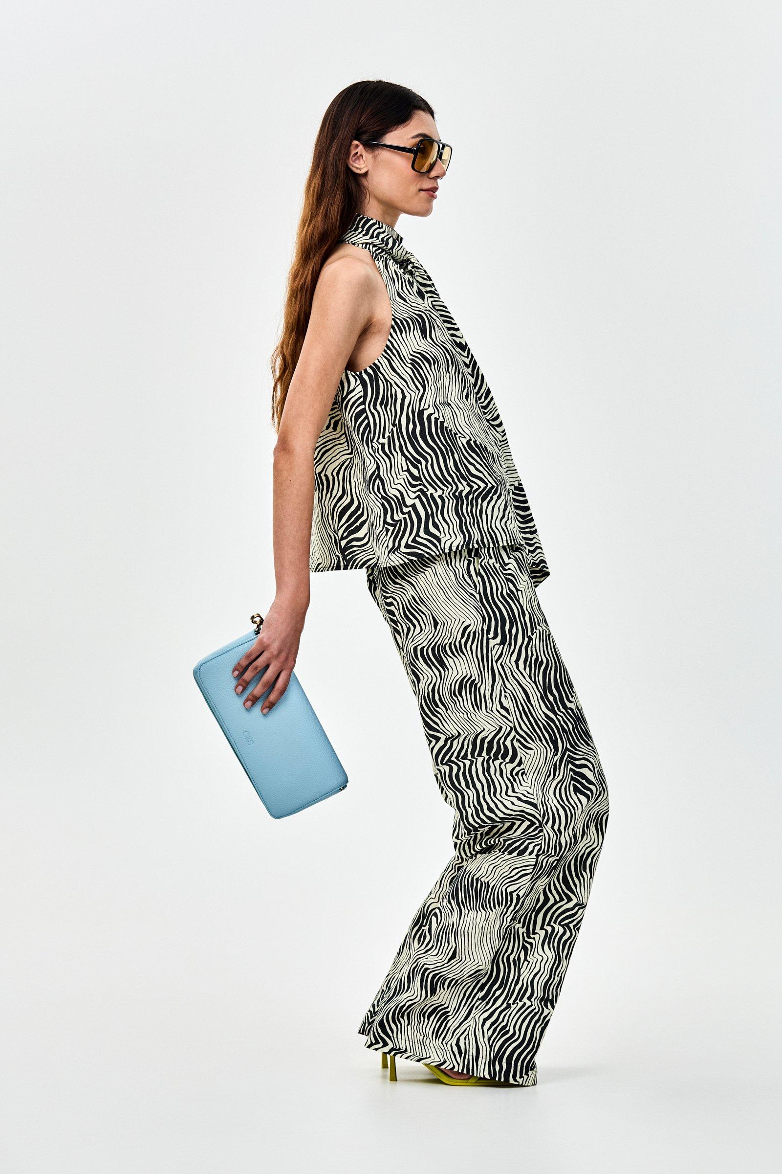 CKS - SALTER - sleeveless top - dark grey