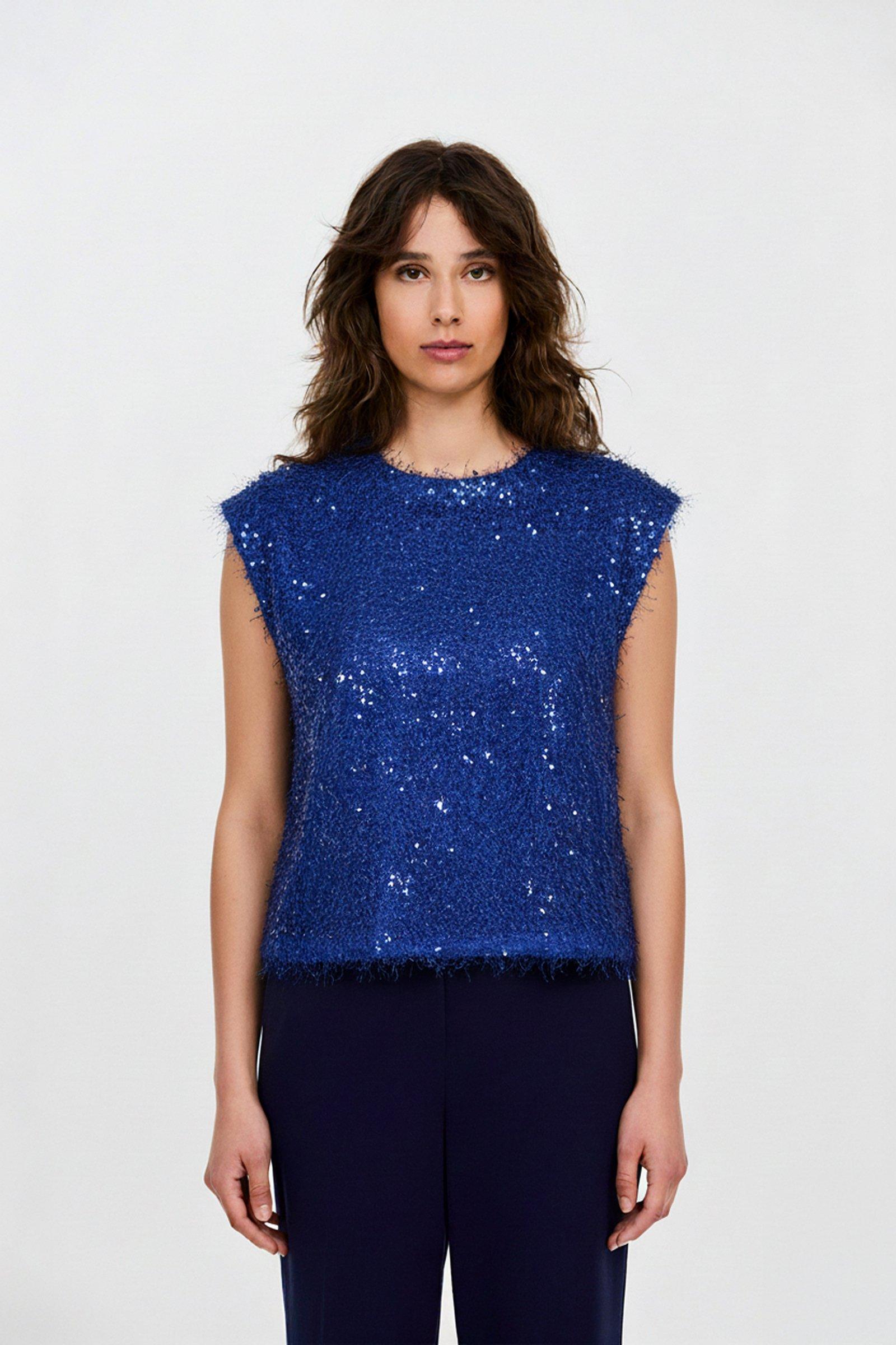 CKS - SOPE - t-shirt korte mouwen - intens blauw