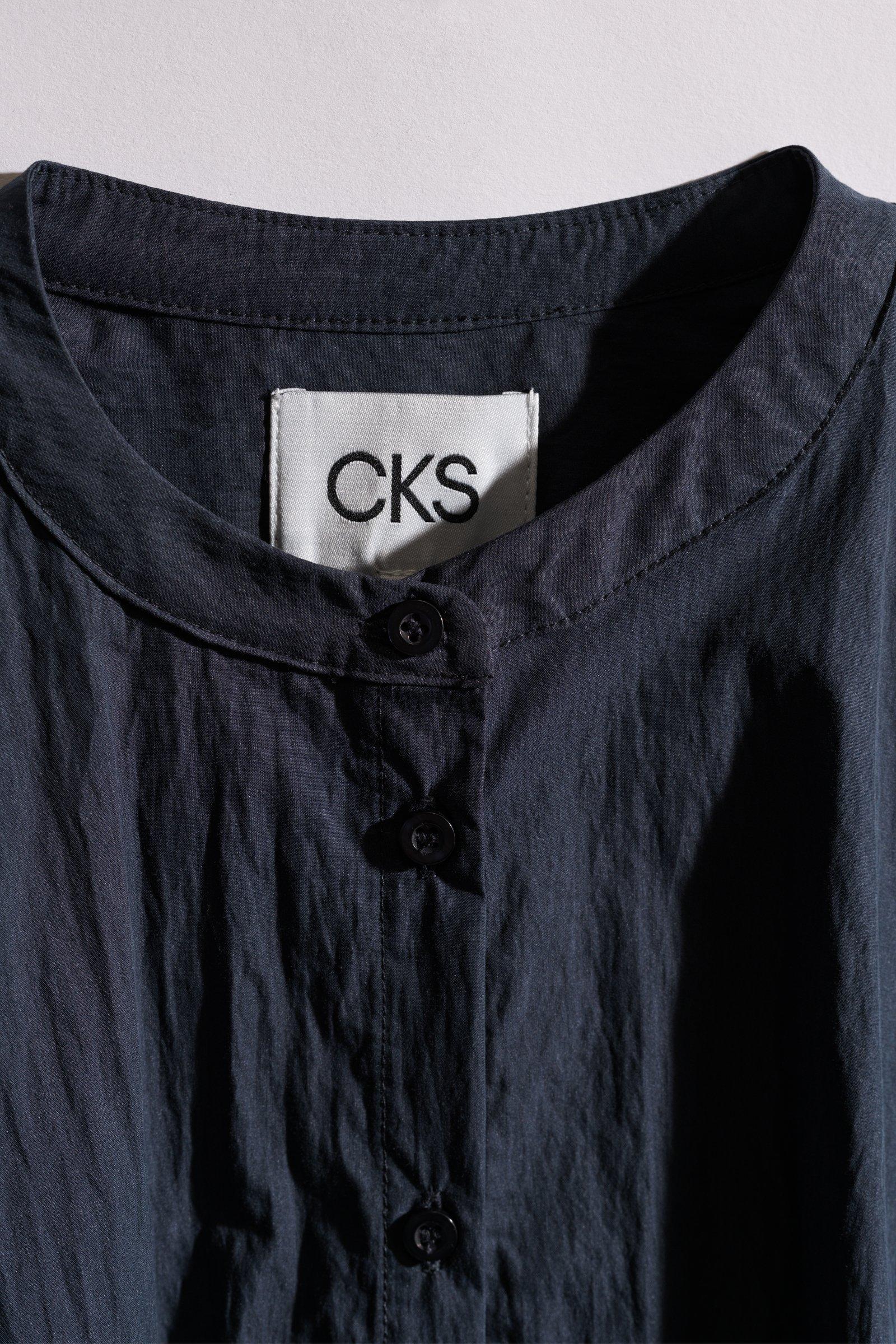 CKS - SINDERO - Bluse Kurze &Auml;rmel - Dunkelgrau