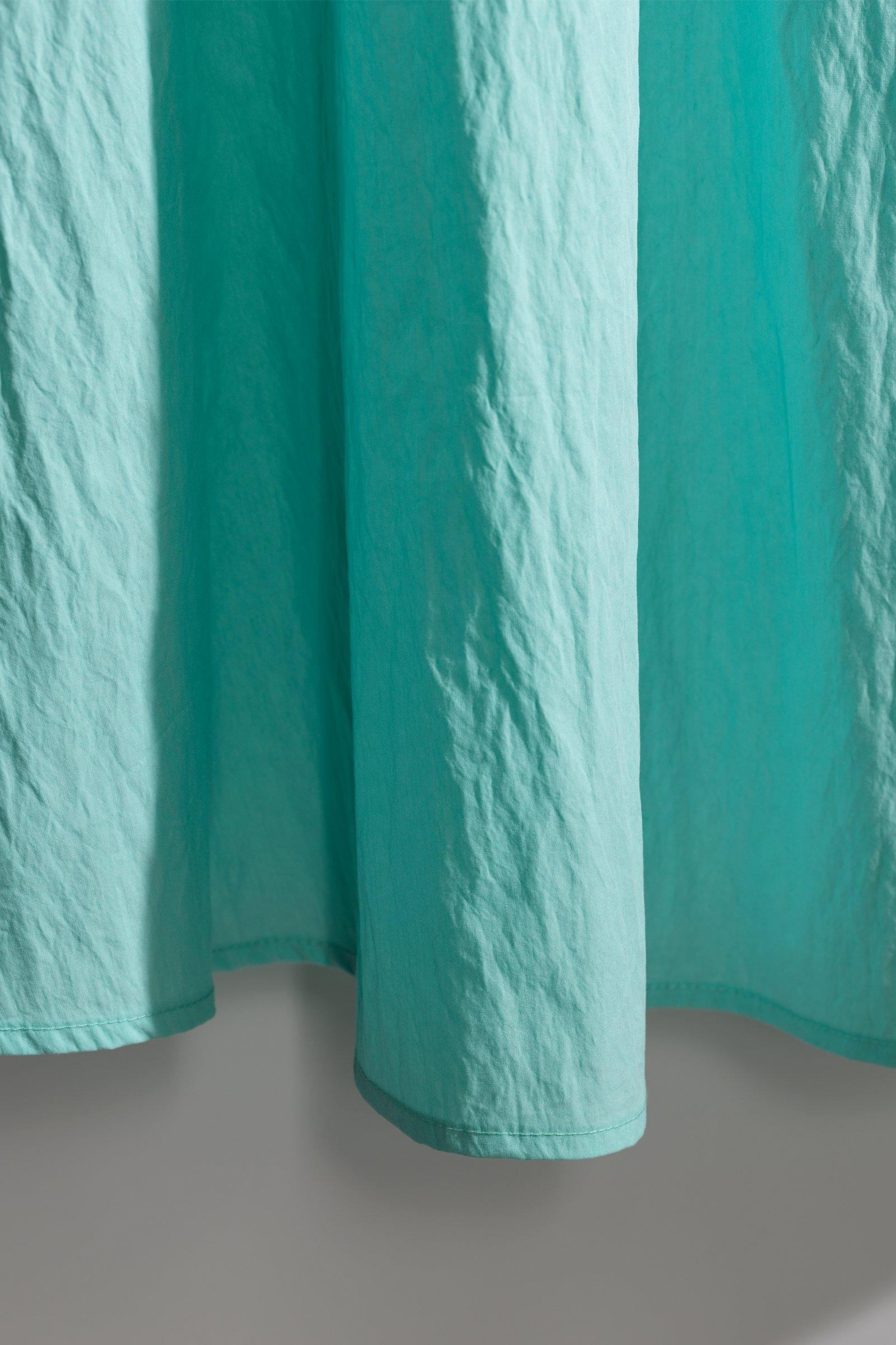 CKS - SKALLIENO - lange rok - blue pastel