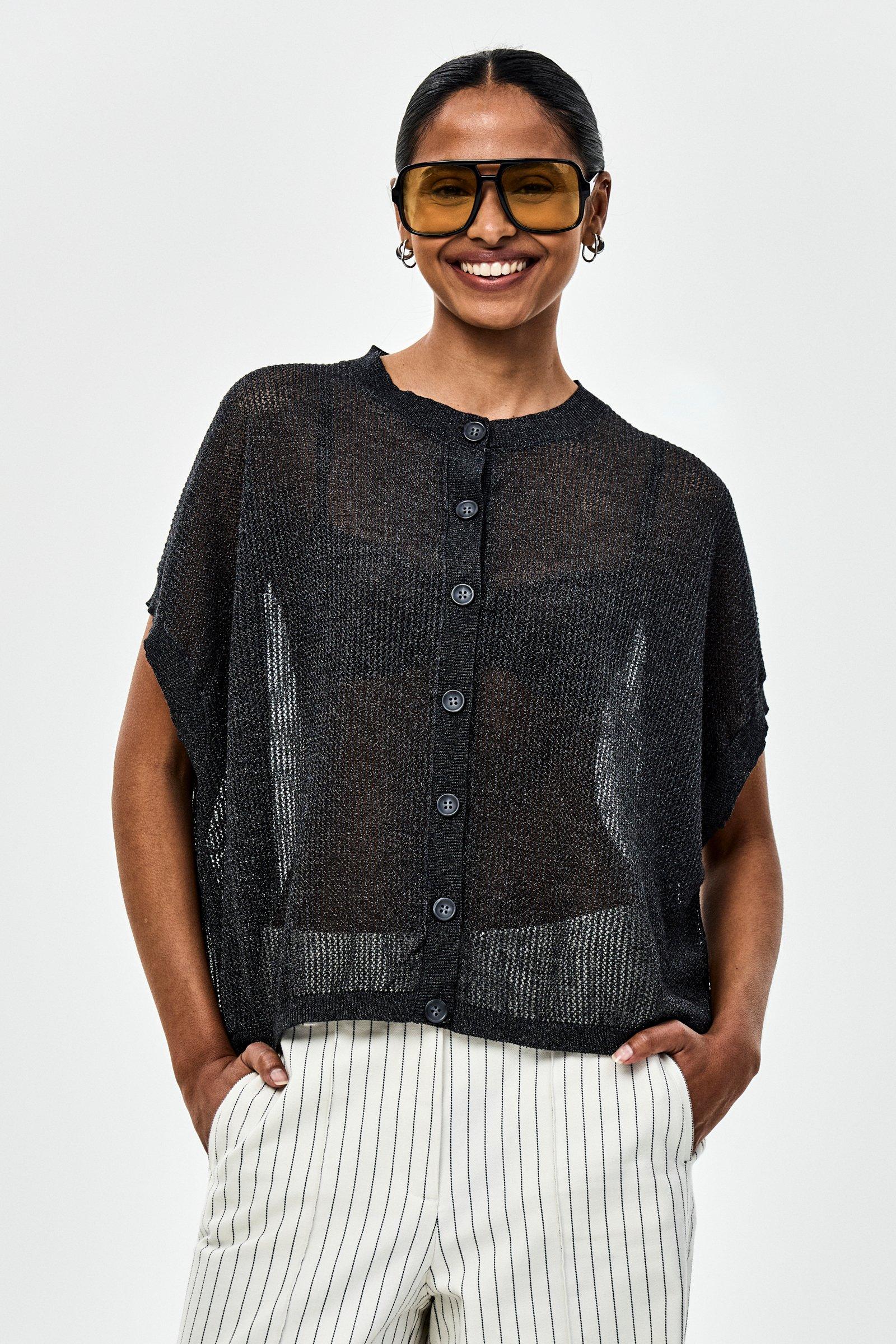 CKS - CRINCIPE - cardigan - donkergrijs