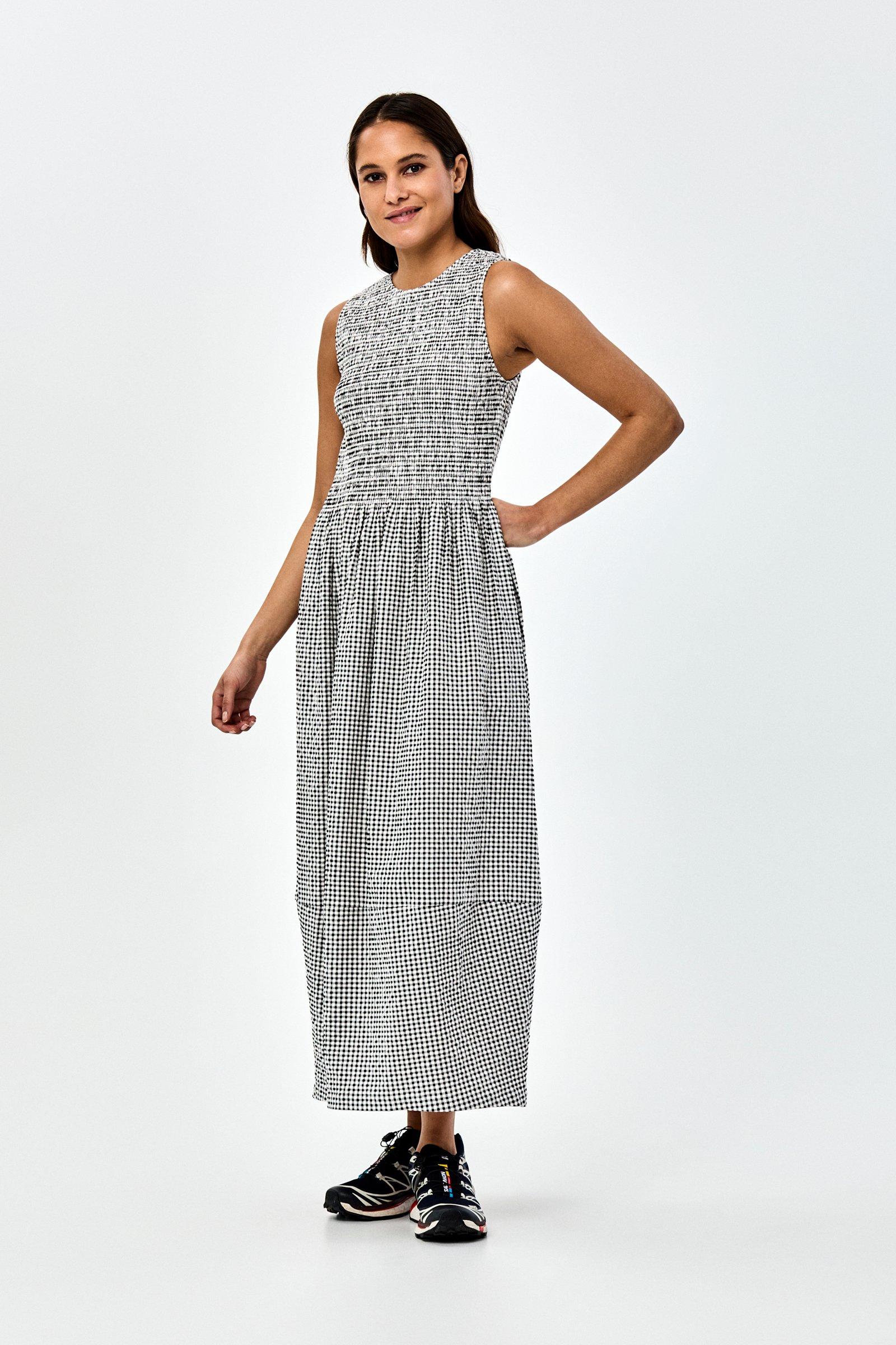 CKS - DHELL - robe longue - white dark