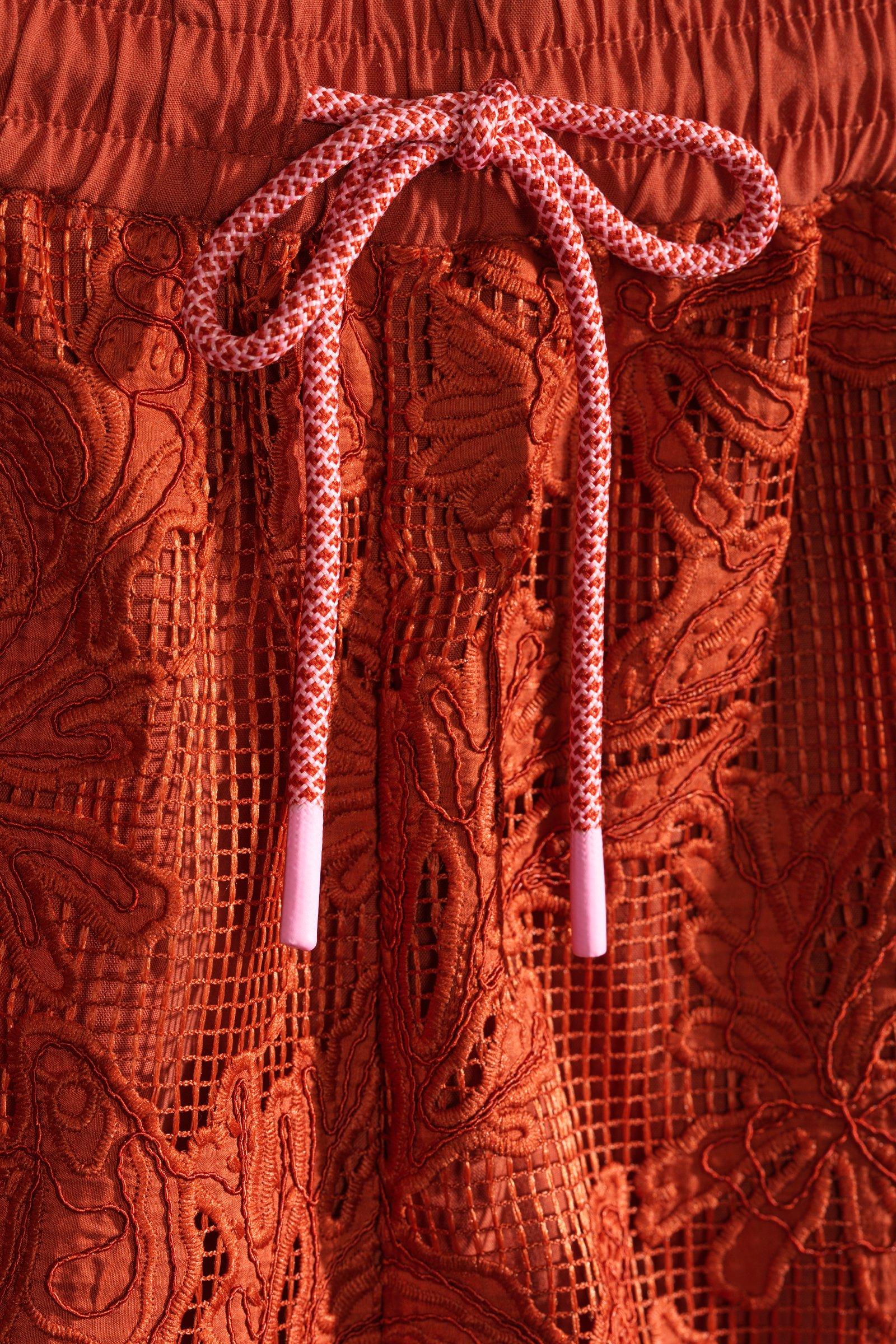 CKS - SHOBA - short - donkerrood