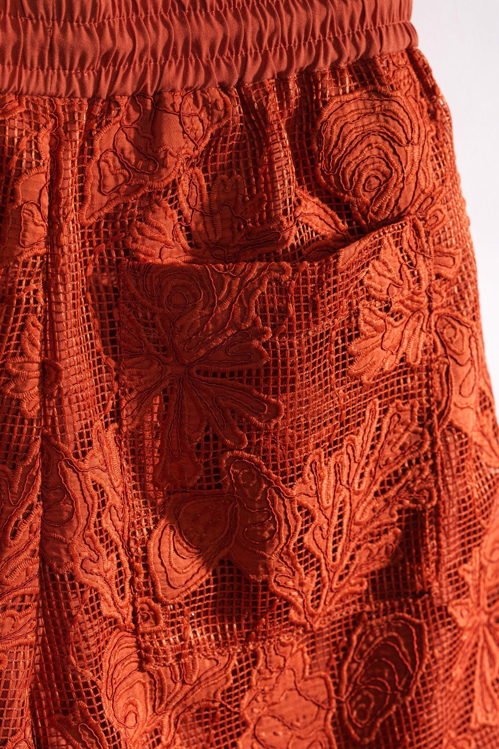 CKS - SHOBA - short - donkerrood