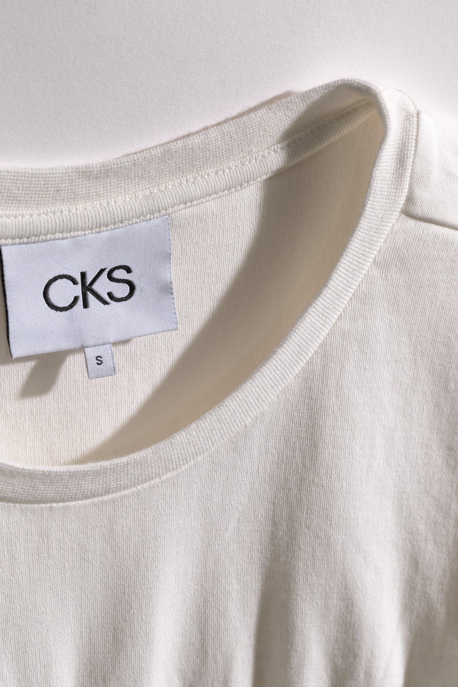 CKS - TOCK - T-Shirt Kurzarm - Wei&szlig;