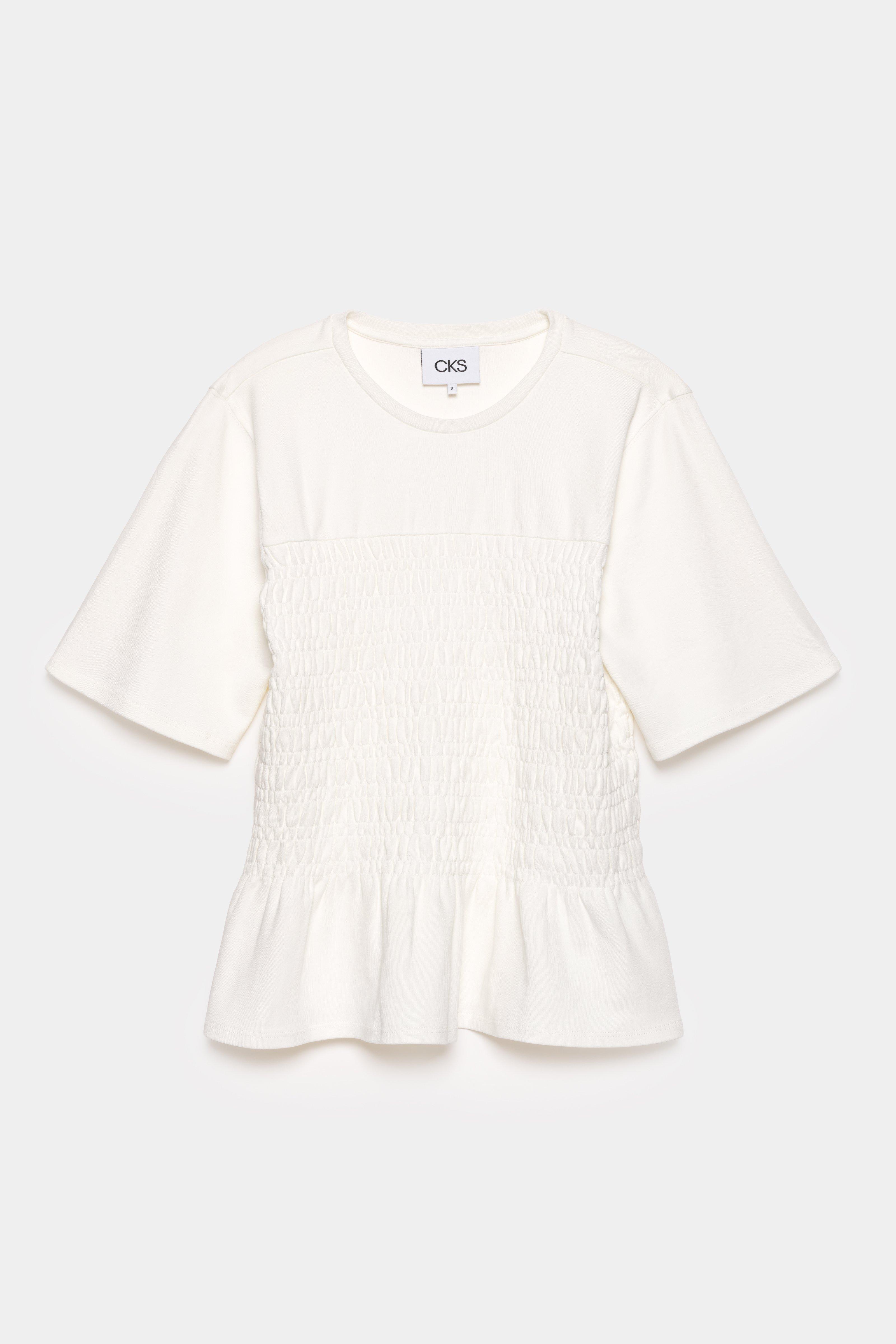 CKS - TOCK - t-shirt korte mouwen - wit