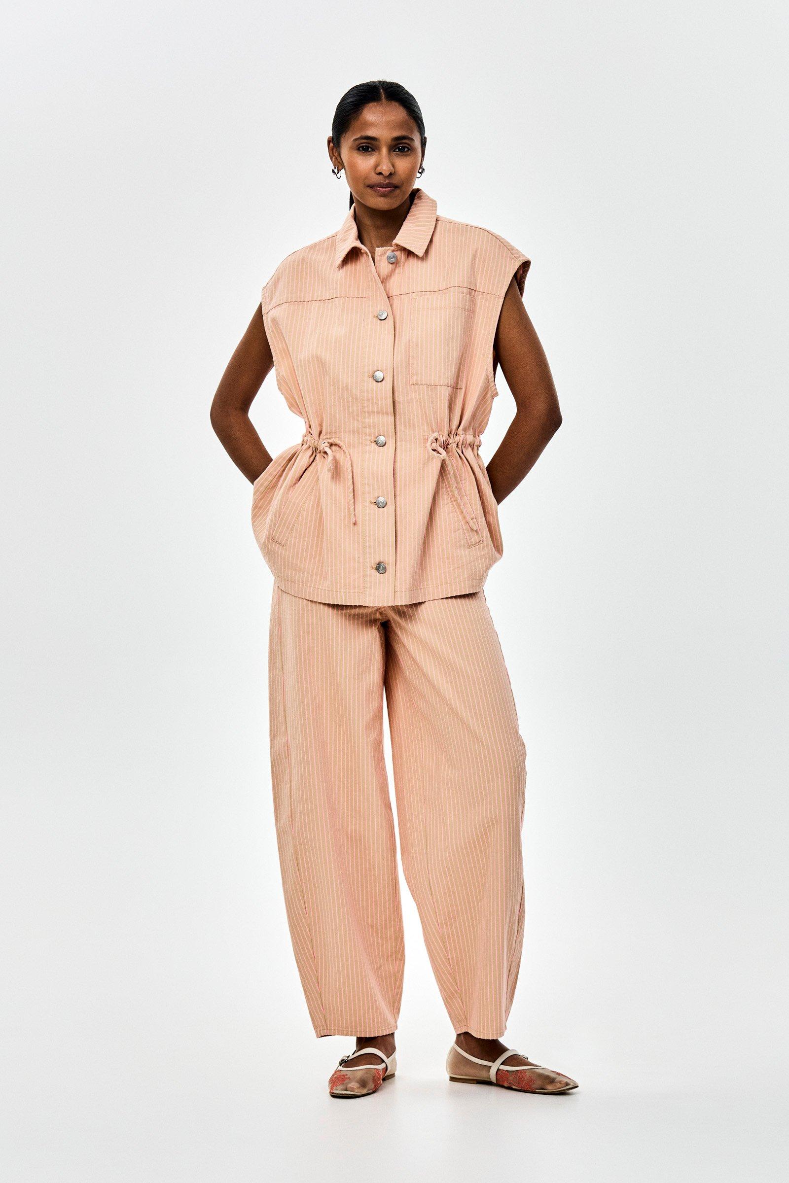 CKS - CONI - veste en jean - beige