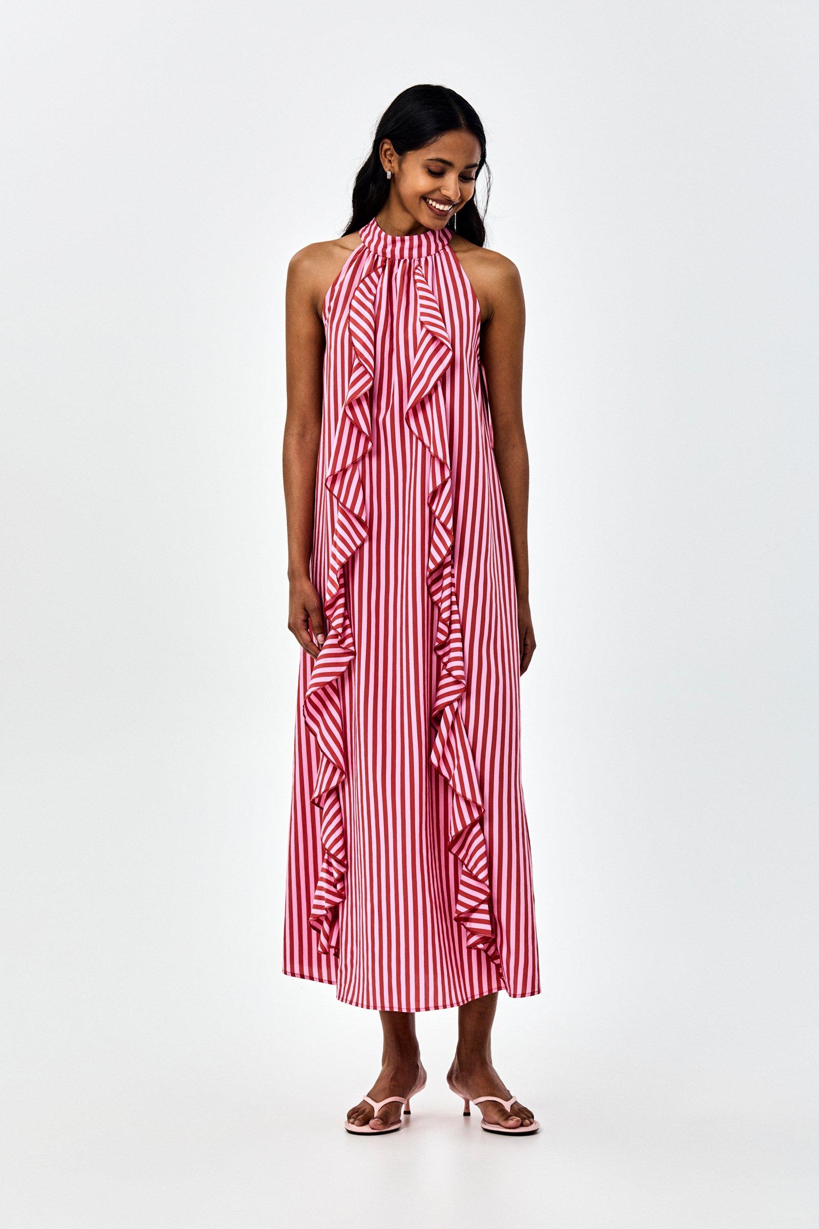 CKS - DALTERS - long dress - dark red
