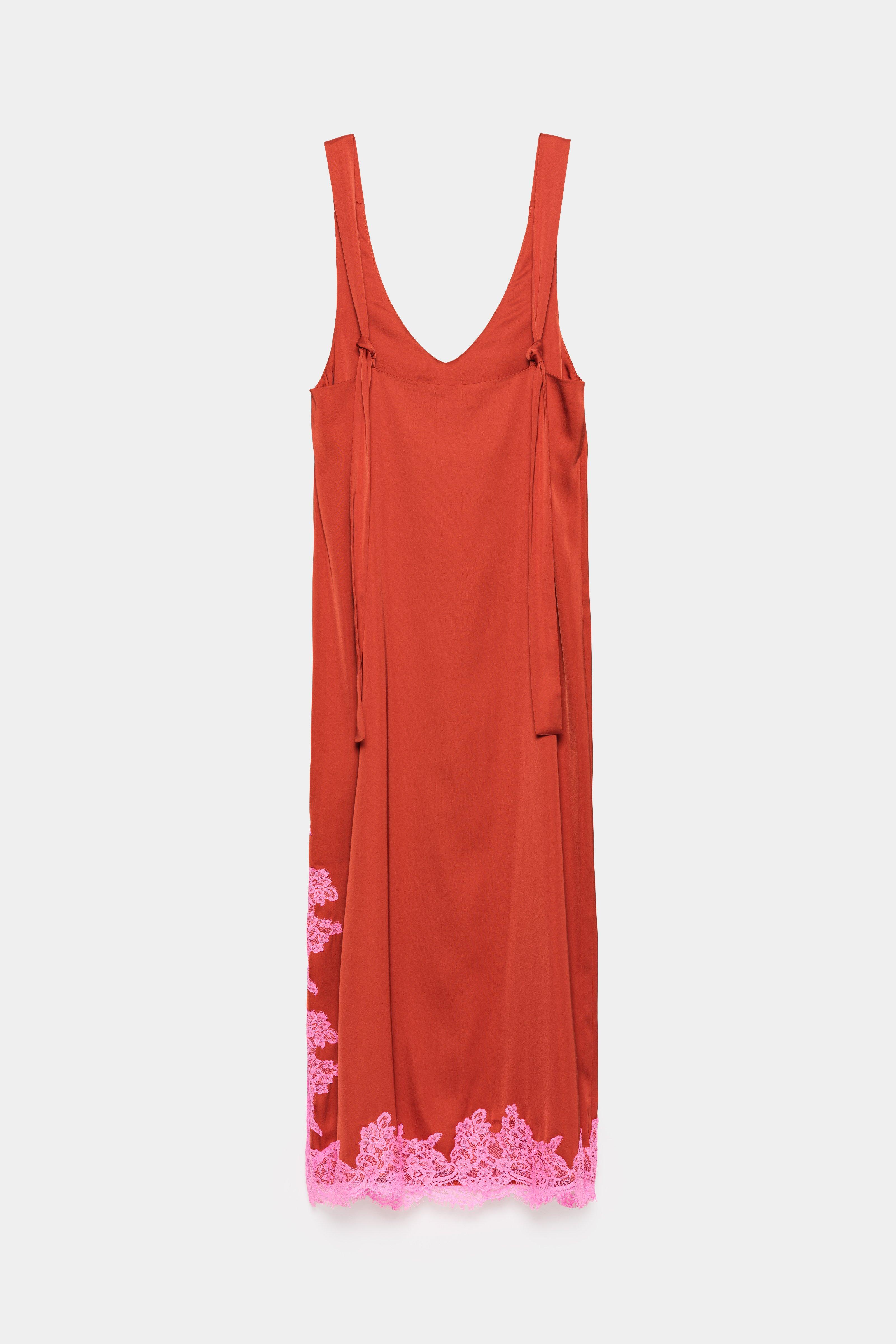 CKS - DASHING - long dress - dark red