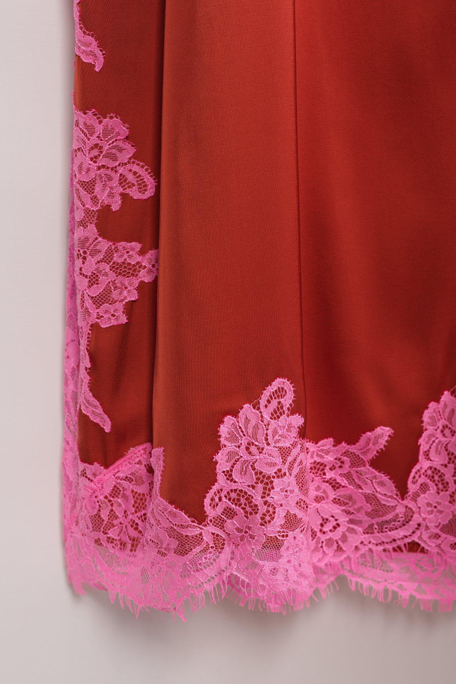 CKS - DASHING - Langes Kleid - Dunkelrot