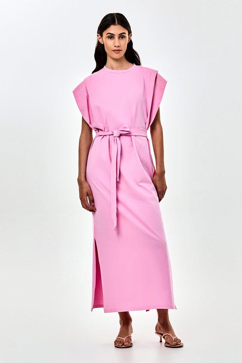 CKS - DAMINA - robe longue - rose clair