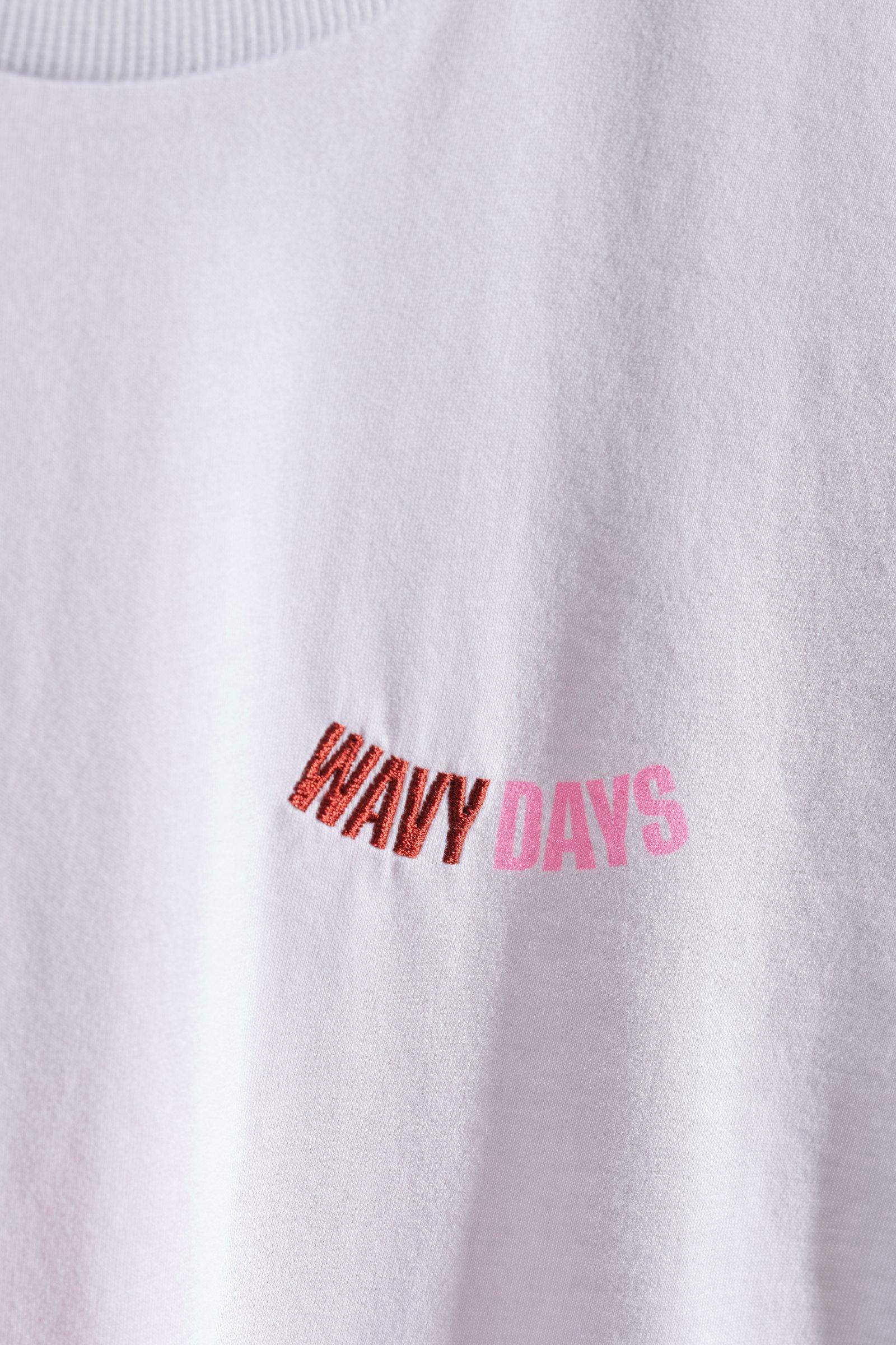CKS - WAVY - t-shirt korte mouwen - wit