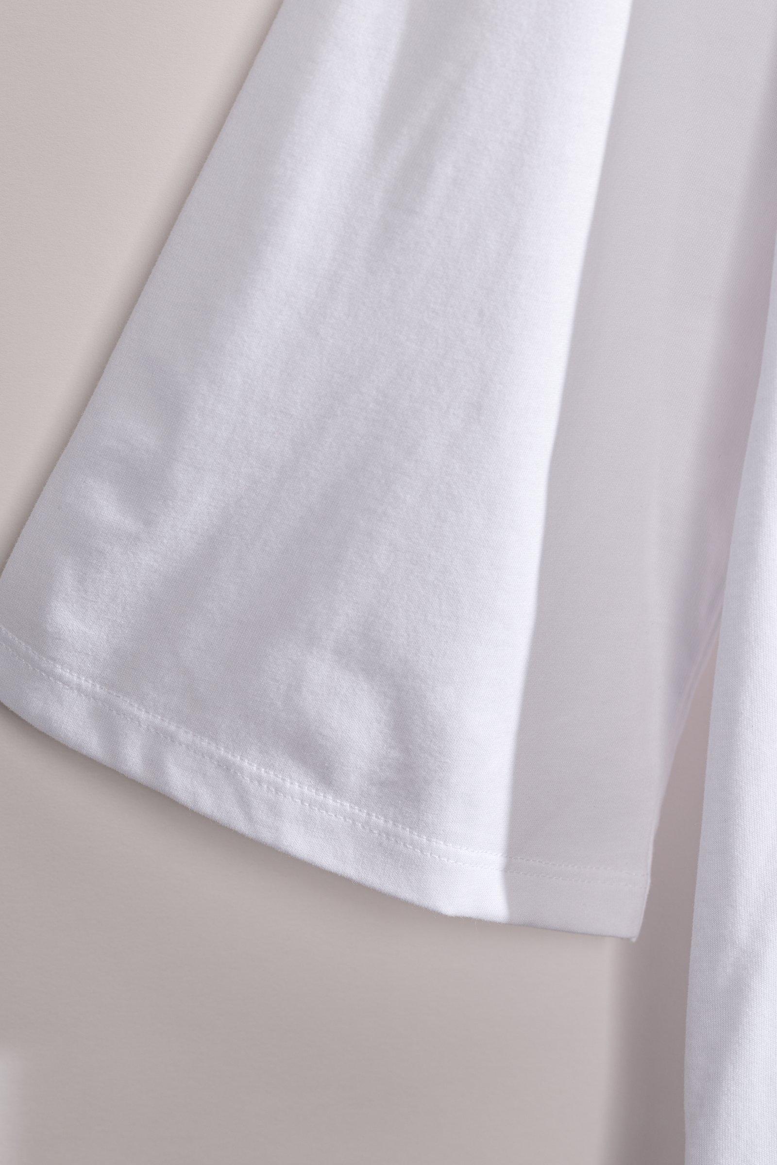 CKS - WAVY - t-shirt short sleeves - white